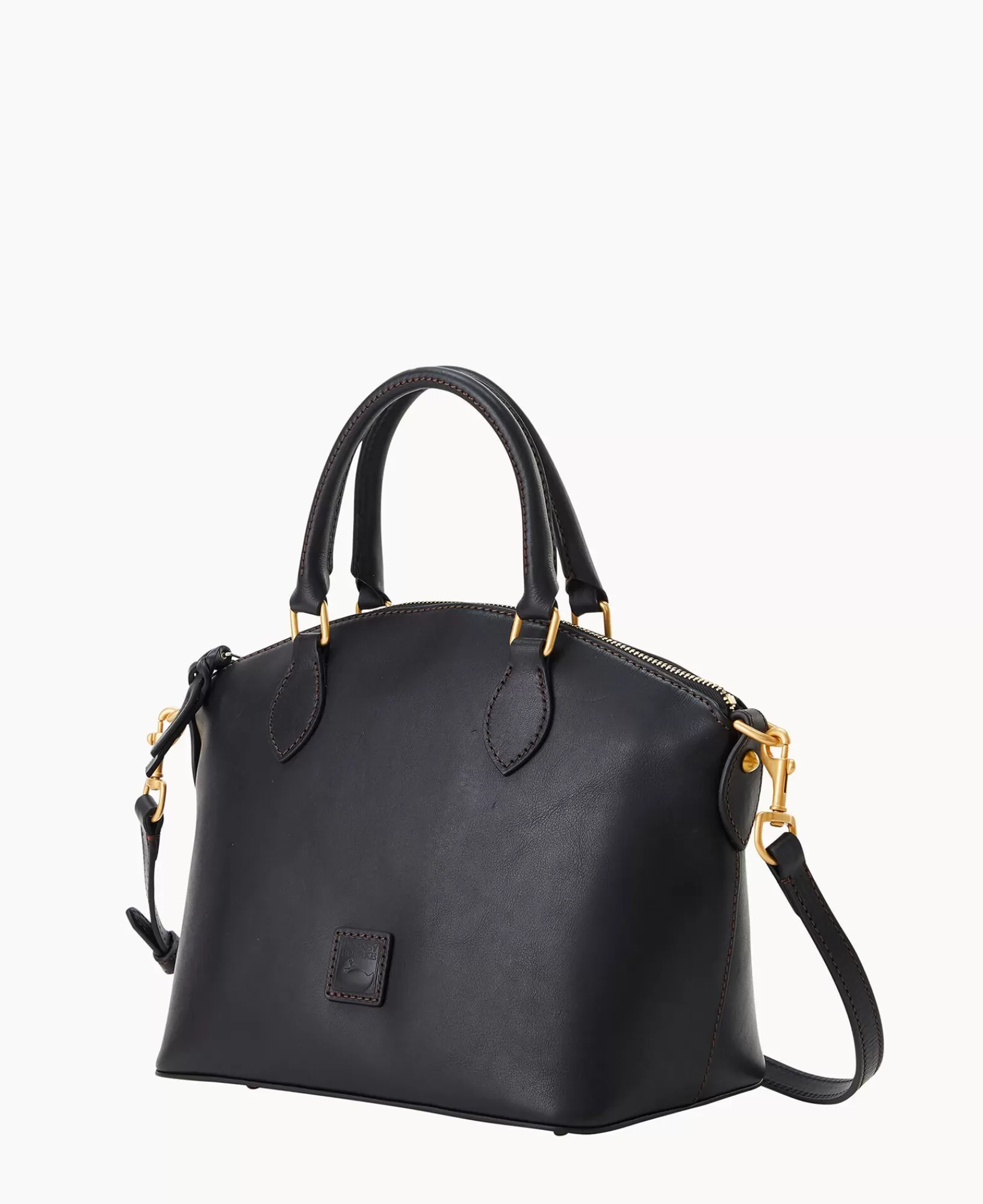 Satchels>Dooney & Bourke Florentine Geena Satchel BlackBlack