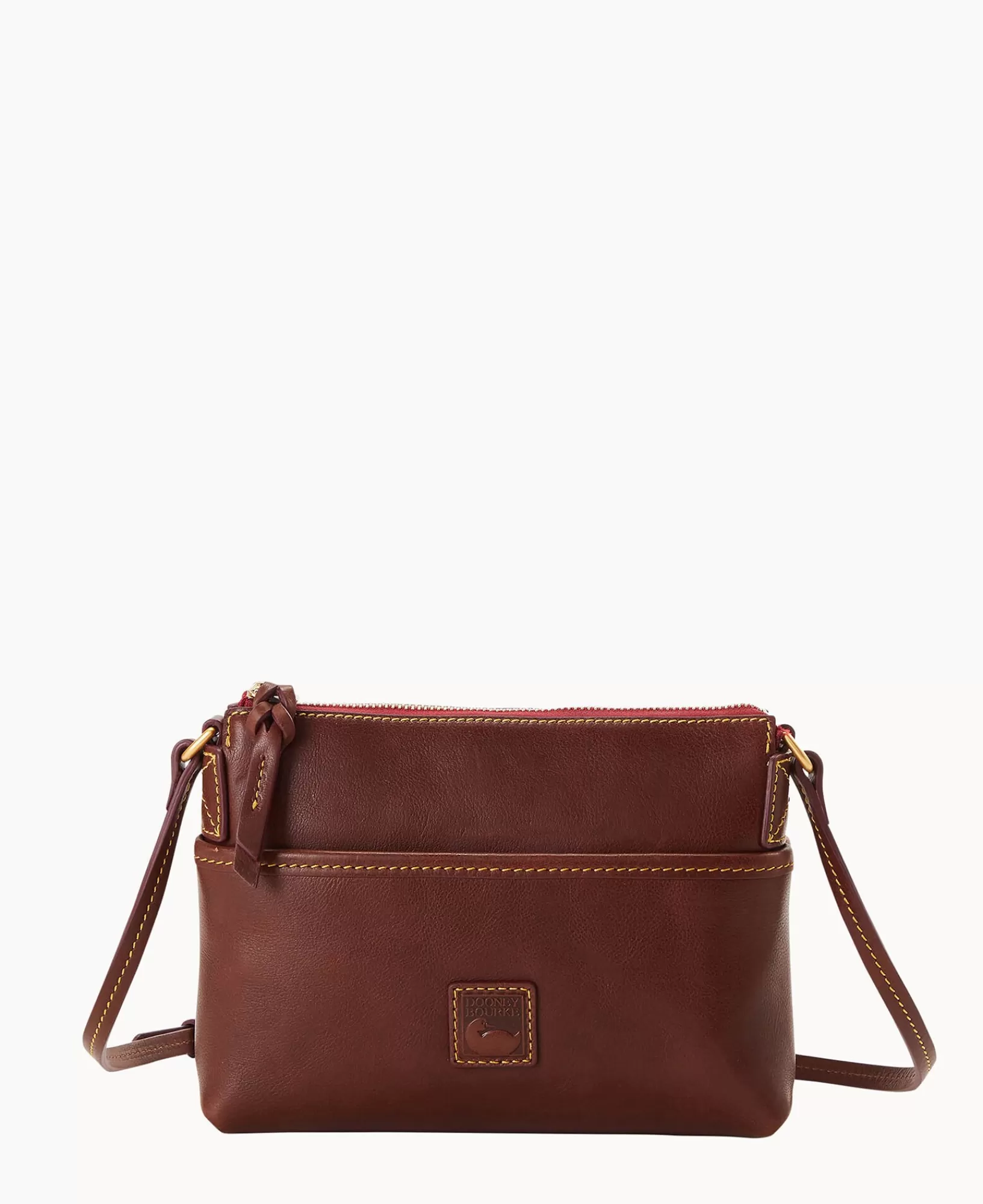 Shoulder Bags | Crossbodies>Dooney & Bourke Florentine Katie Crossbody Chestnut