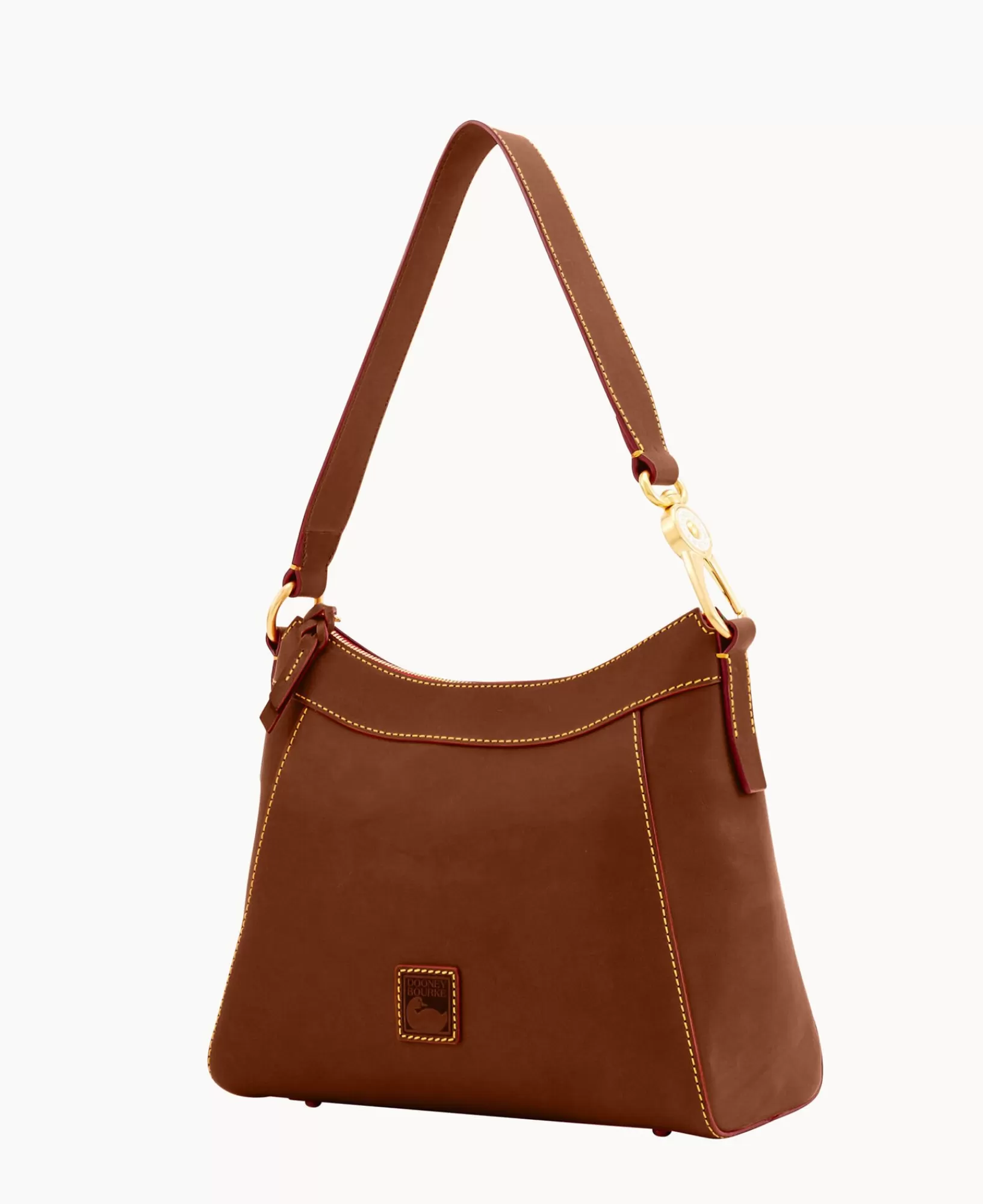 Shoulder Bags>Dooney & Bourke Florentine Large Cassidy Hobo Chestnut