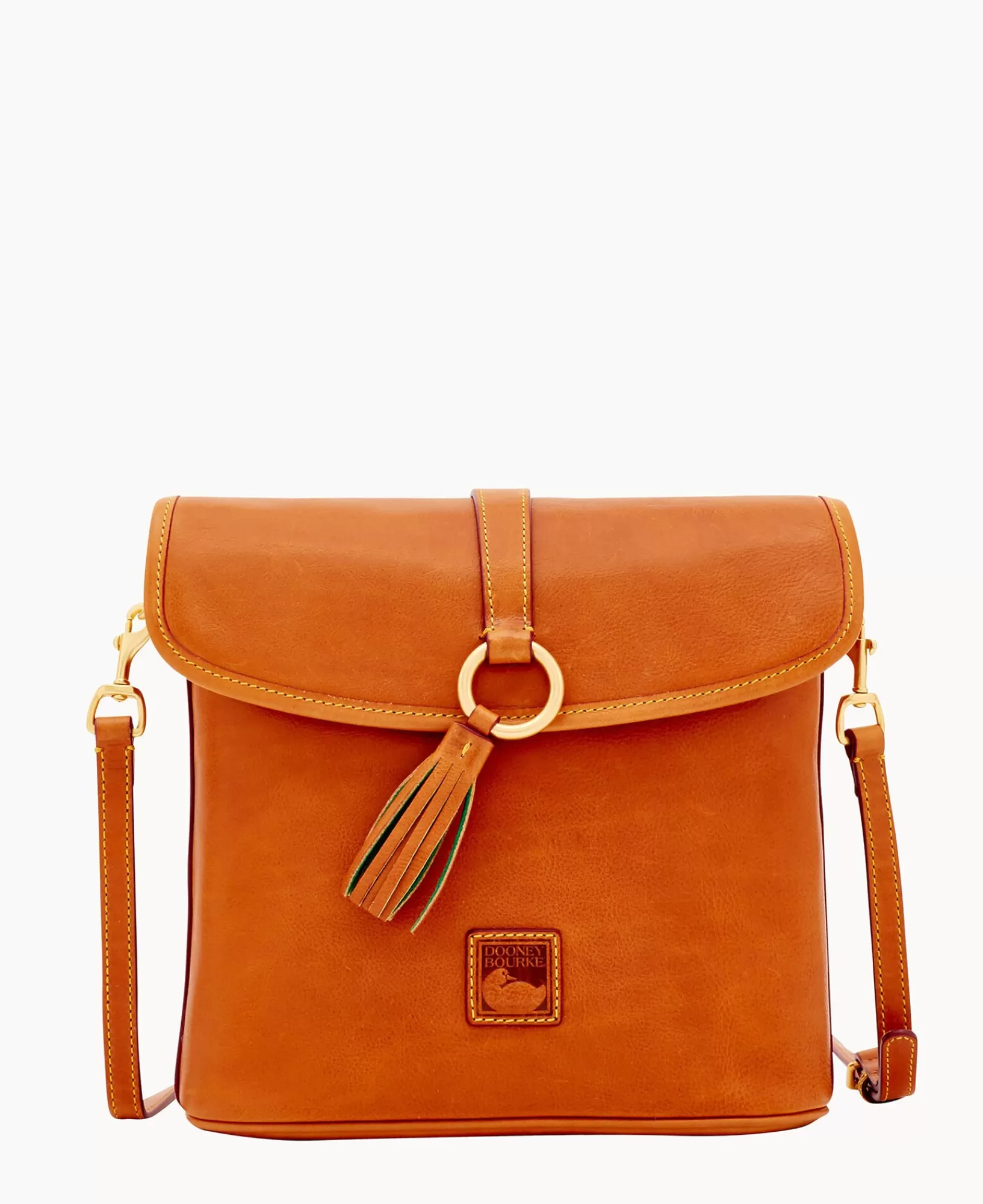 Shoulder Bags | Crossbodies>Dooney & Bourke Florentine Large Dottie Crossbody Natural