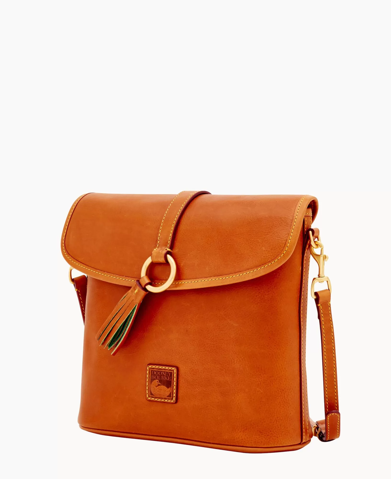 Shoulder Bags | Crossbodies>Dooney & Bourke Florentine Large Dottie Crossbody Natural