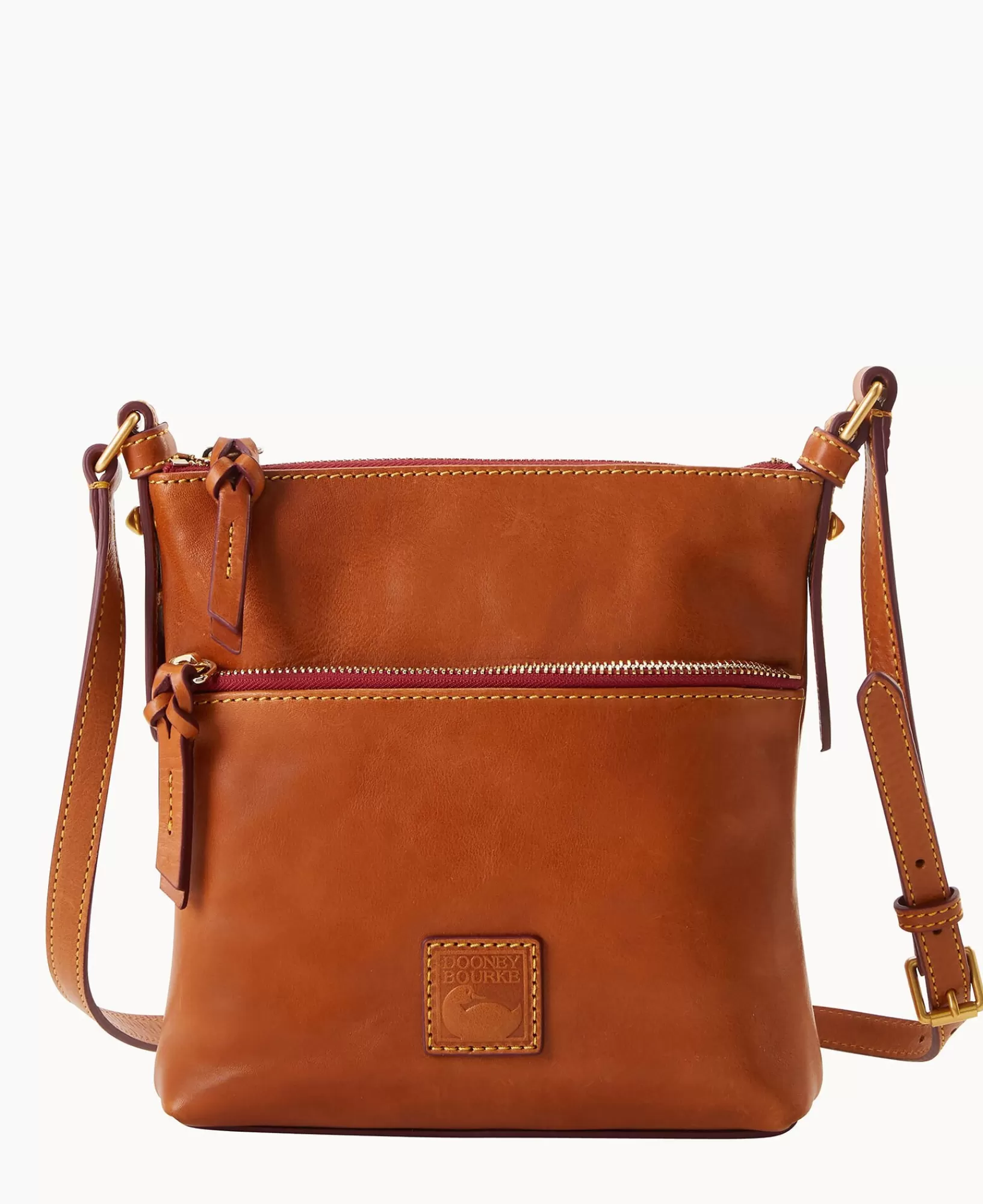 Shoulder Bags | Crossbodies>Dooney & Bourke Florentine Letter Carrier Natural