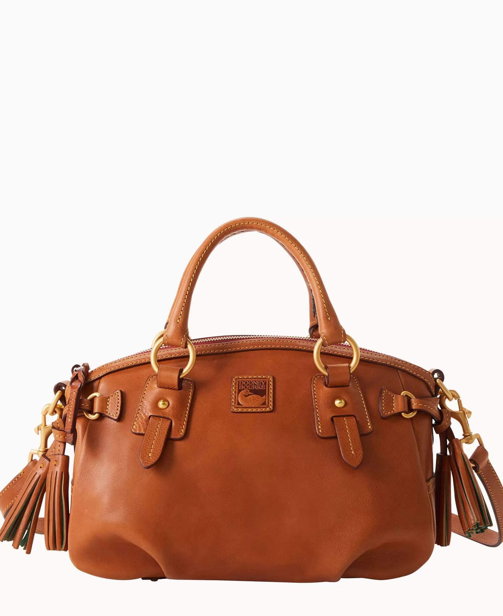 Shoulder Bags | Satchels>Dooney & Bourke Florentine Medium Mail Satchel Natural