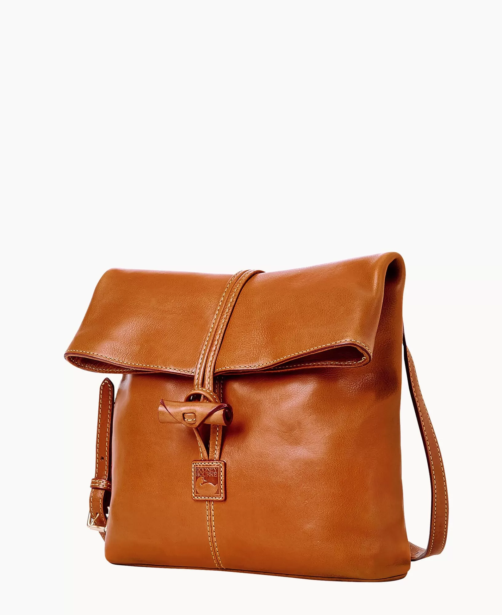 Shoulder Bags | Crossbodies>Dooney & Bourke Florentine Medium Toggle Crossbody Natural