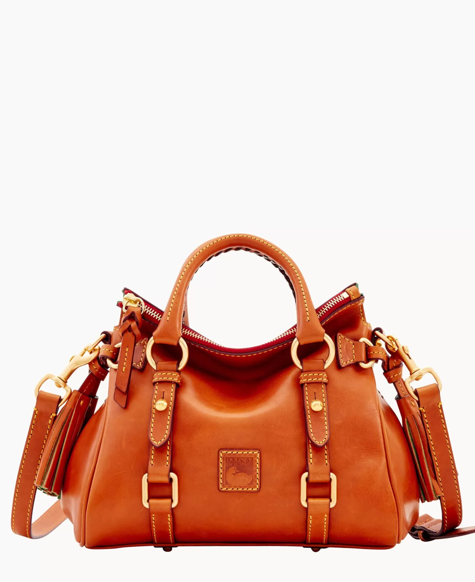 Mini Bags | Shoulder Bags>Dooney & Bourke Florentine Micro Satchel Natural