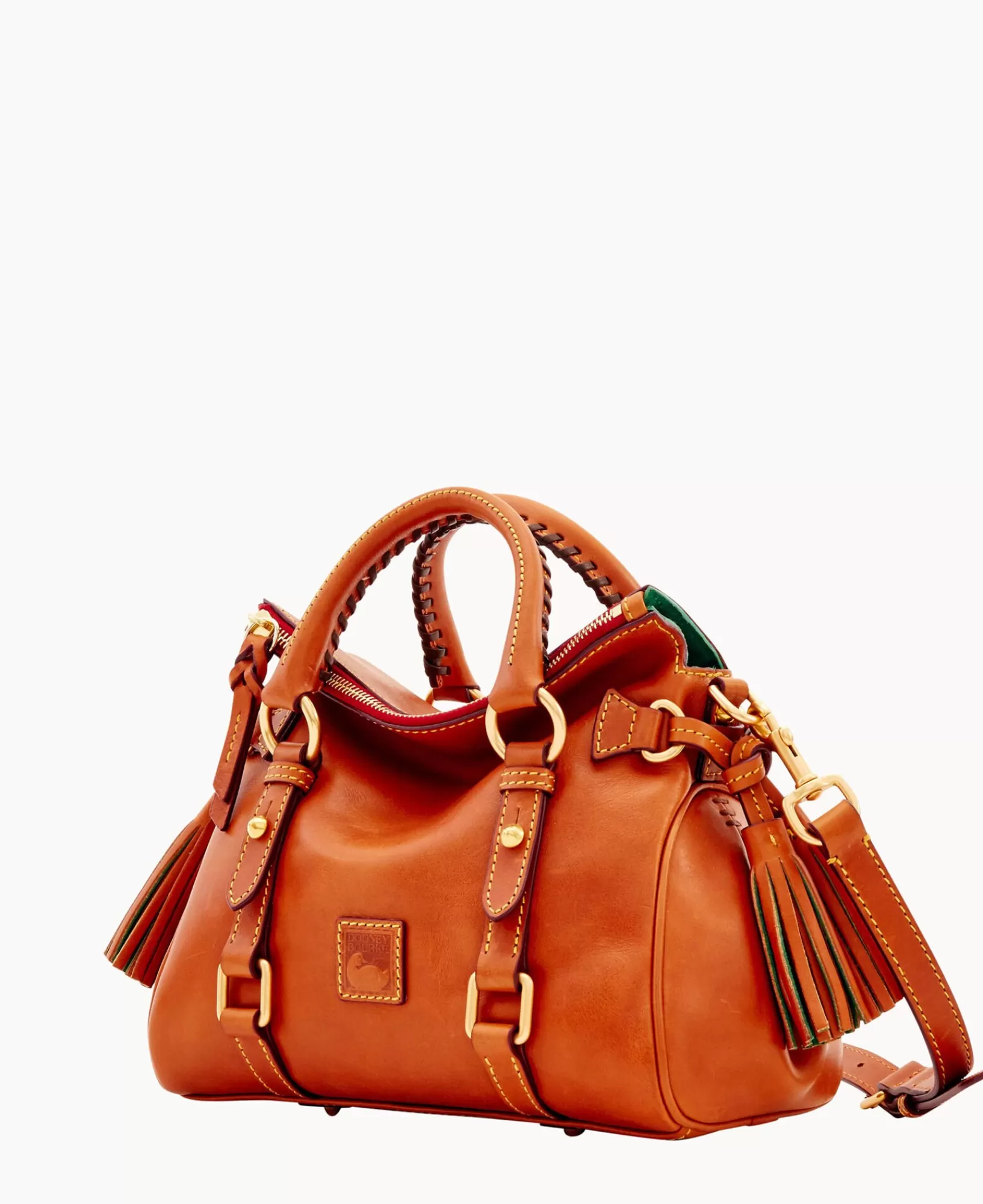 Mini Bags | Shoulder Bags>Dooney & Bourke Florentine Micro Satchel Natural