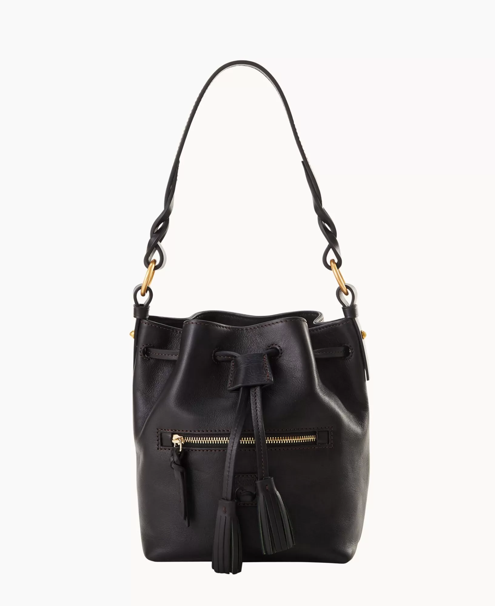 Shoulder Bags>Dooney & Bourke Florentine Miley Drawstring BlackBlack