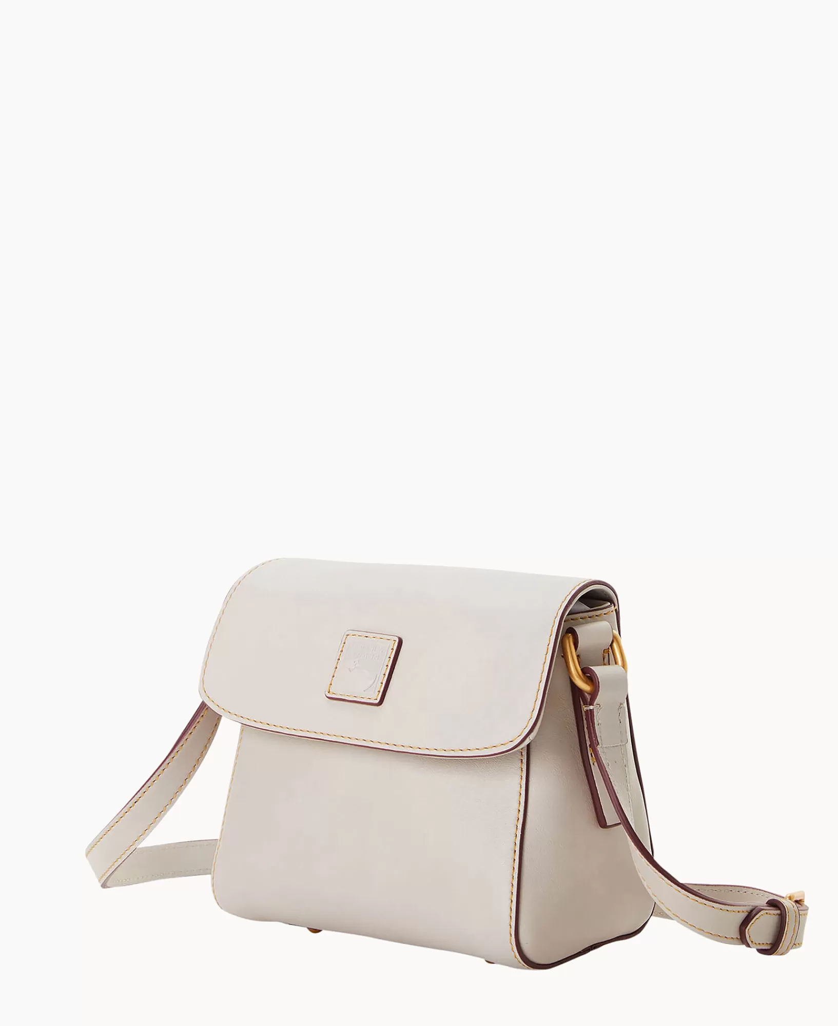 Mini Bags | Shoulder Bags>Dooney & Bourke Florentine Mini Eliza Crossbody Ecru