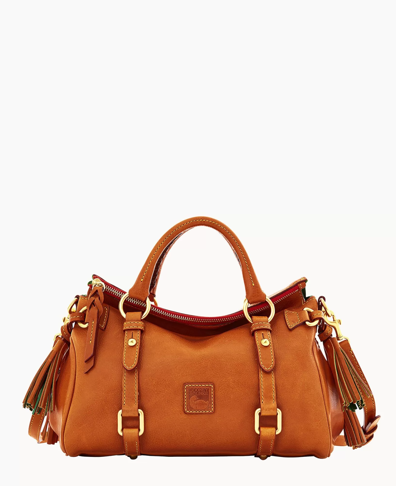 Mini Bags | Shoulder Bags>Dooney & Bourke Florentine Mini Satchel Natural