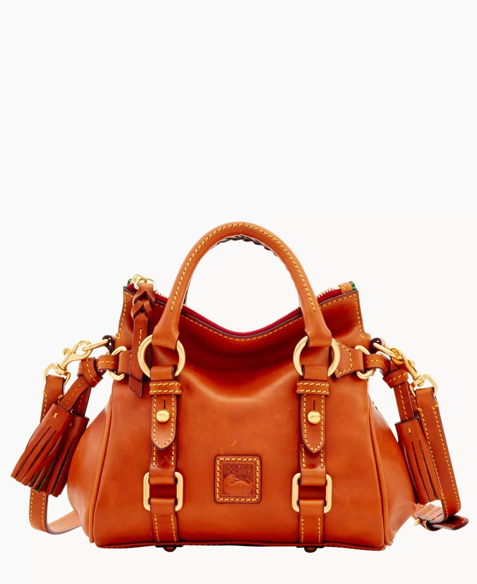 Shoulder Bags | Satchels>Dooney & Bourke Florentine Nano Satchel Natural