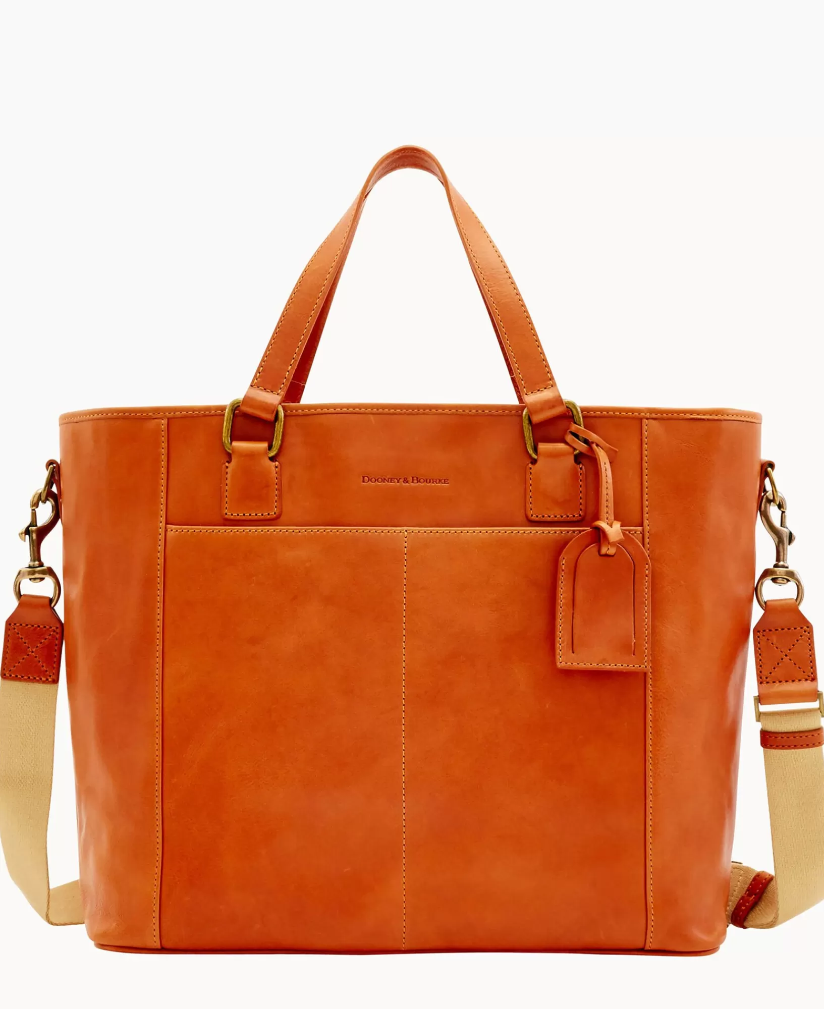 Business & Tech | Shoulder Bags>Dooney & Bourke Florentine Newport Tote Natural