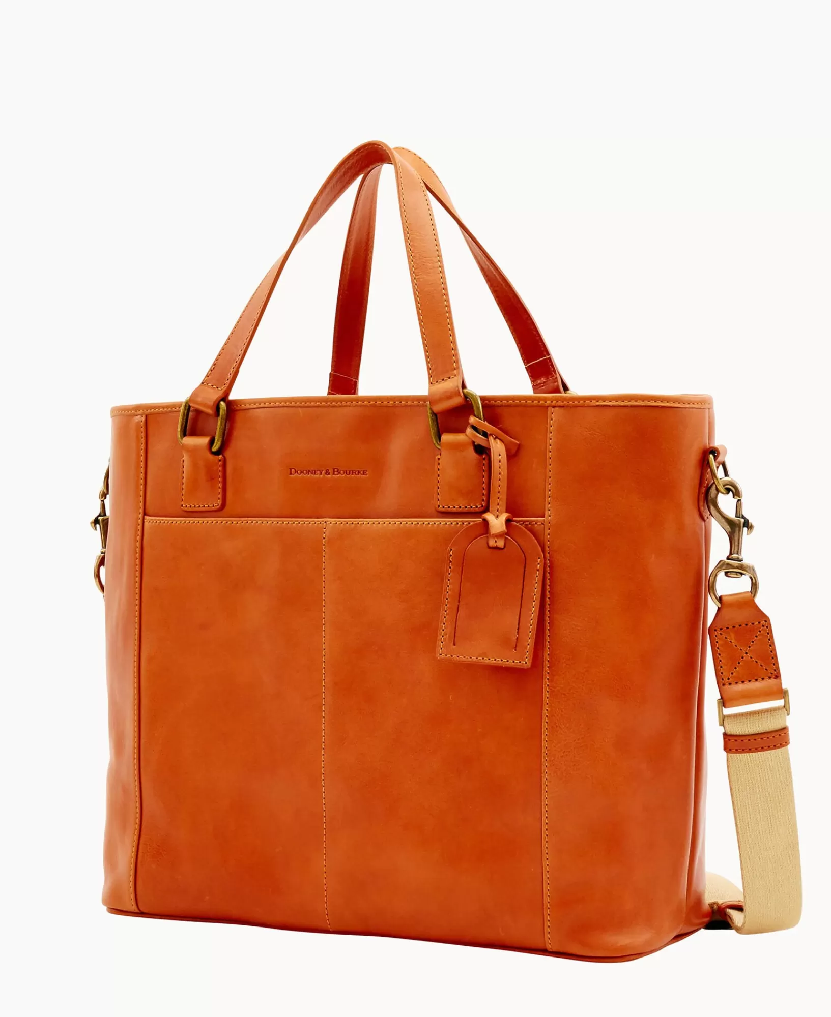 Business & Tech | Shoulder Bags>Dooney & Bourke Florentine Newport Tote Natural