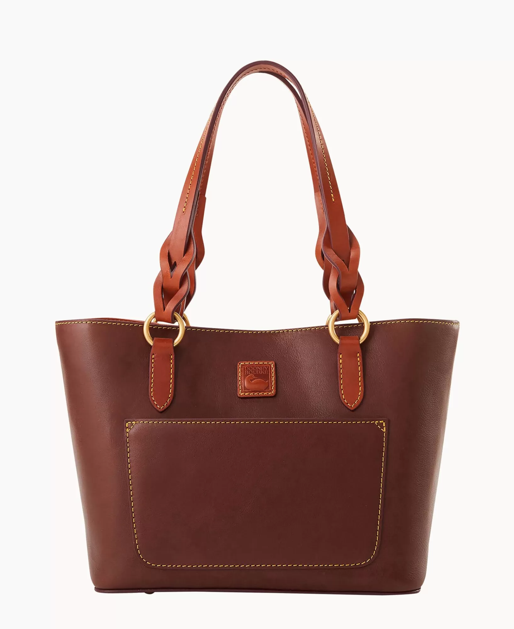 Mini Bags | Shoulder Bags>Dooney & Bourke Florentine Small Gretchen Tote ChestnutTan