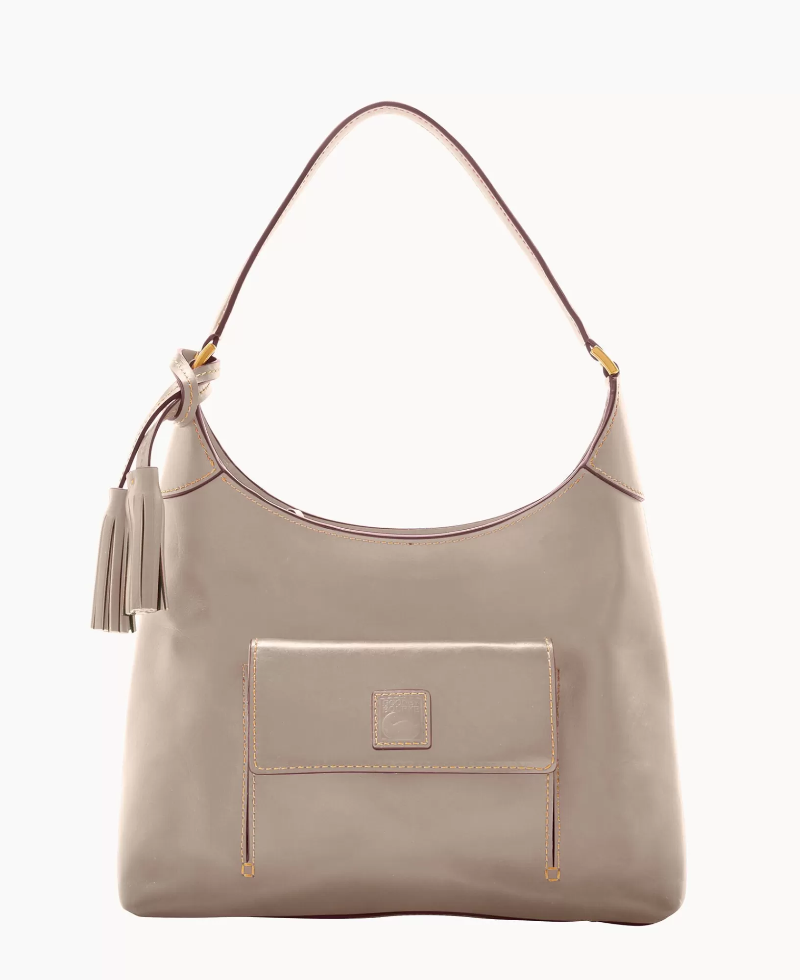 Mini Bags | Shoulder Bags>Dooney & Bourke Florentine Small Hobo LightTaupe