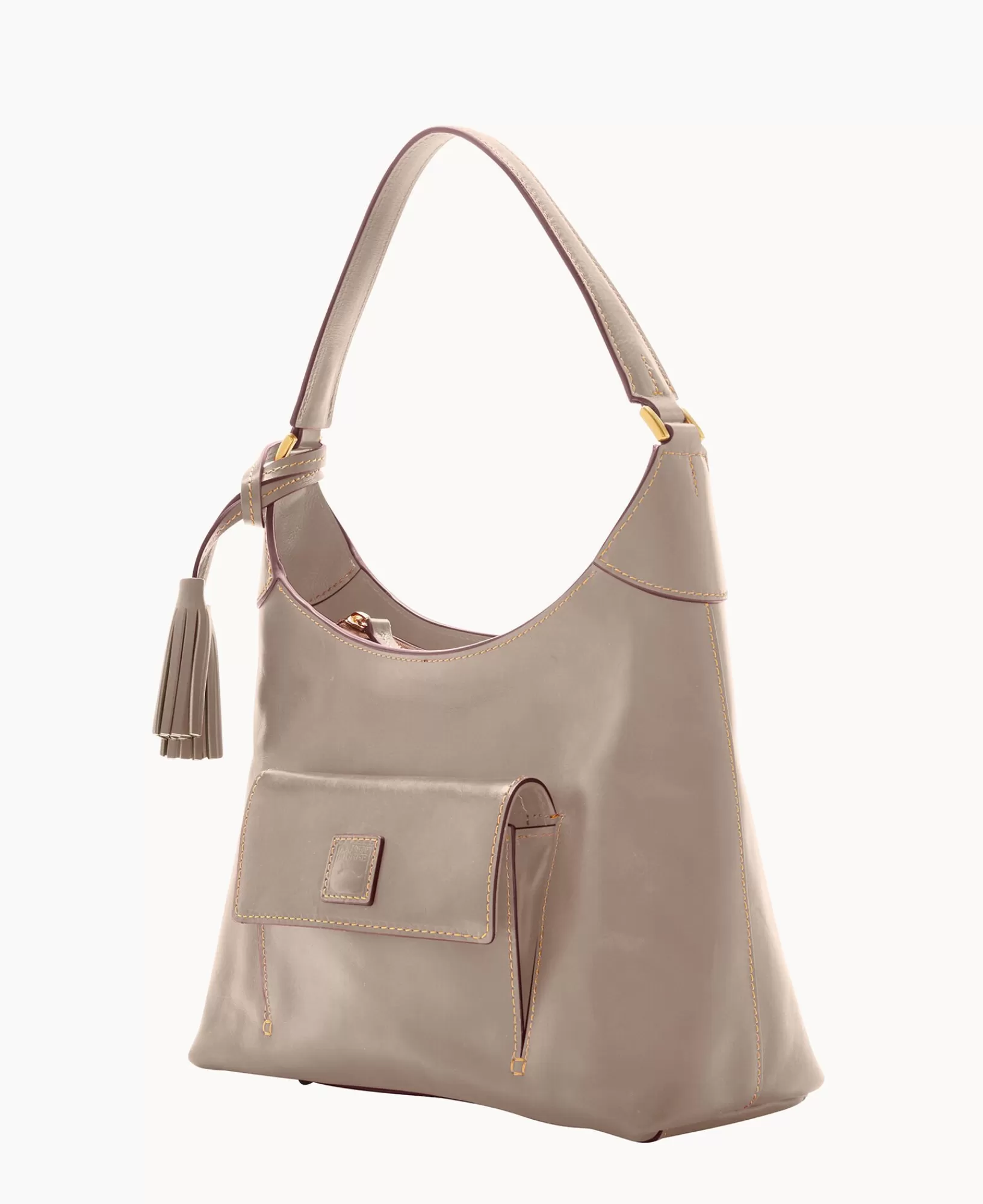 Mini Bags | Shoulder Bags>Dooney & Bourke Florentine Small Hobo LightTaupe