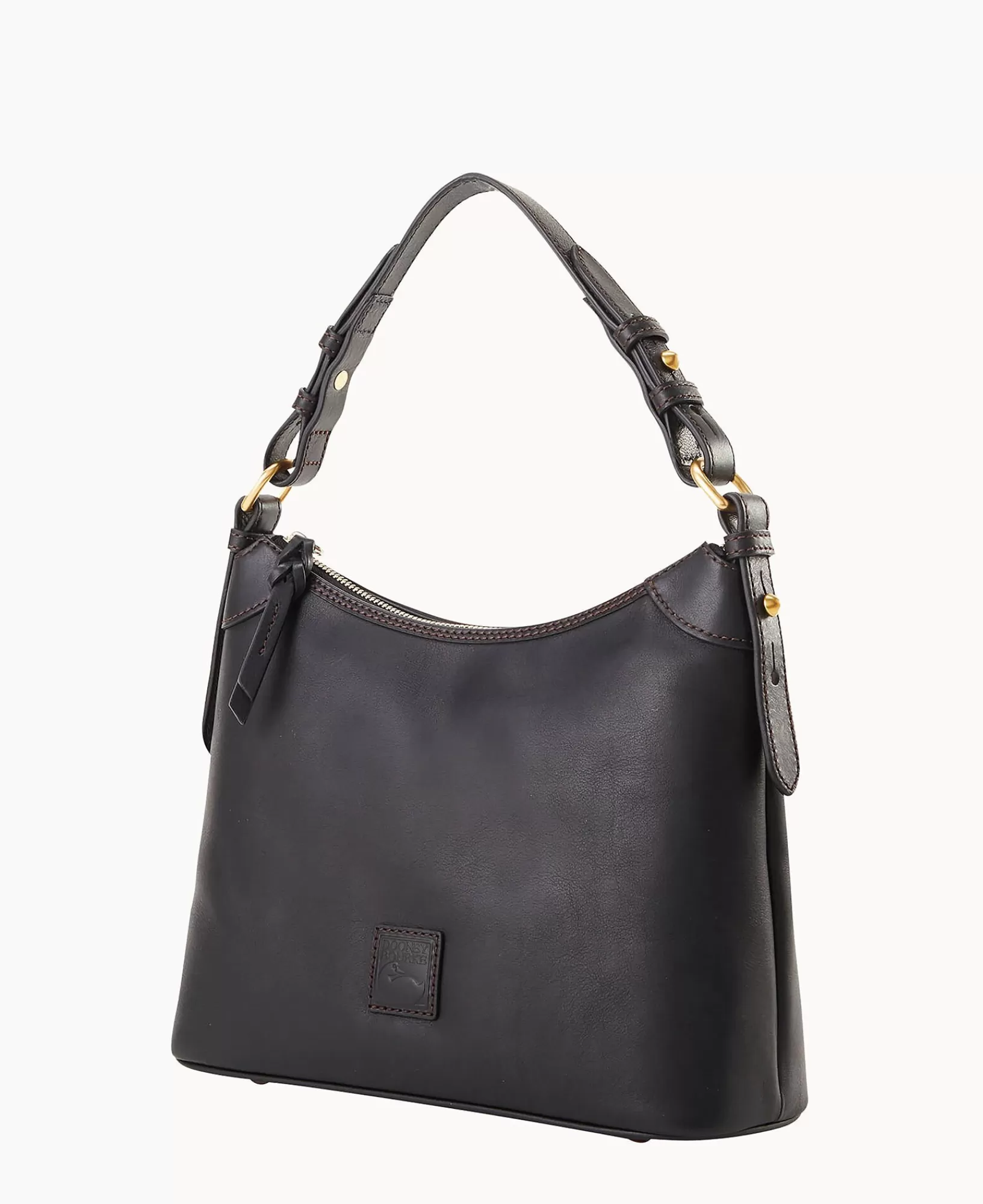 Mini Bags | Shoulder Bags>Dooney & Bourke Florentine Small Hobo BlackBlack