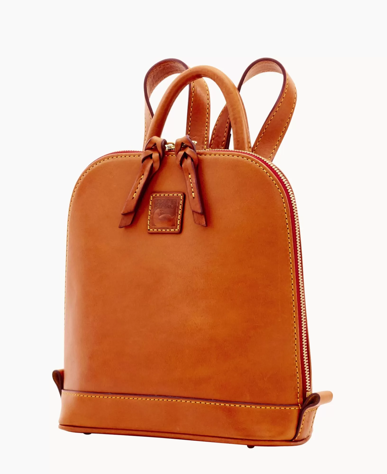 Mini Bags | Backpacks>Dooney & Bourke Florentine Small Zip Pod Backpack Natural