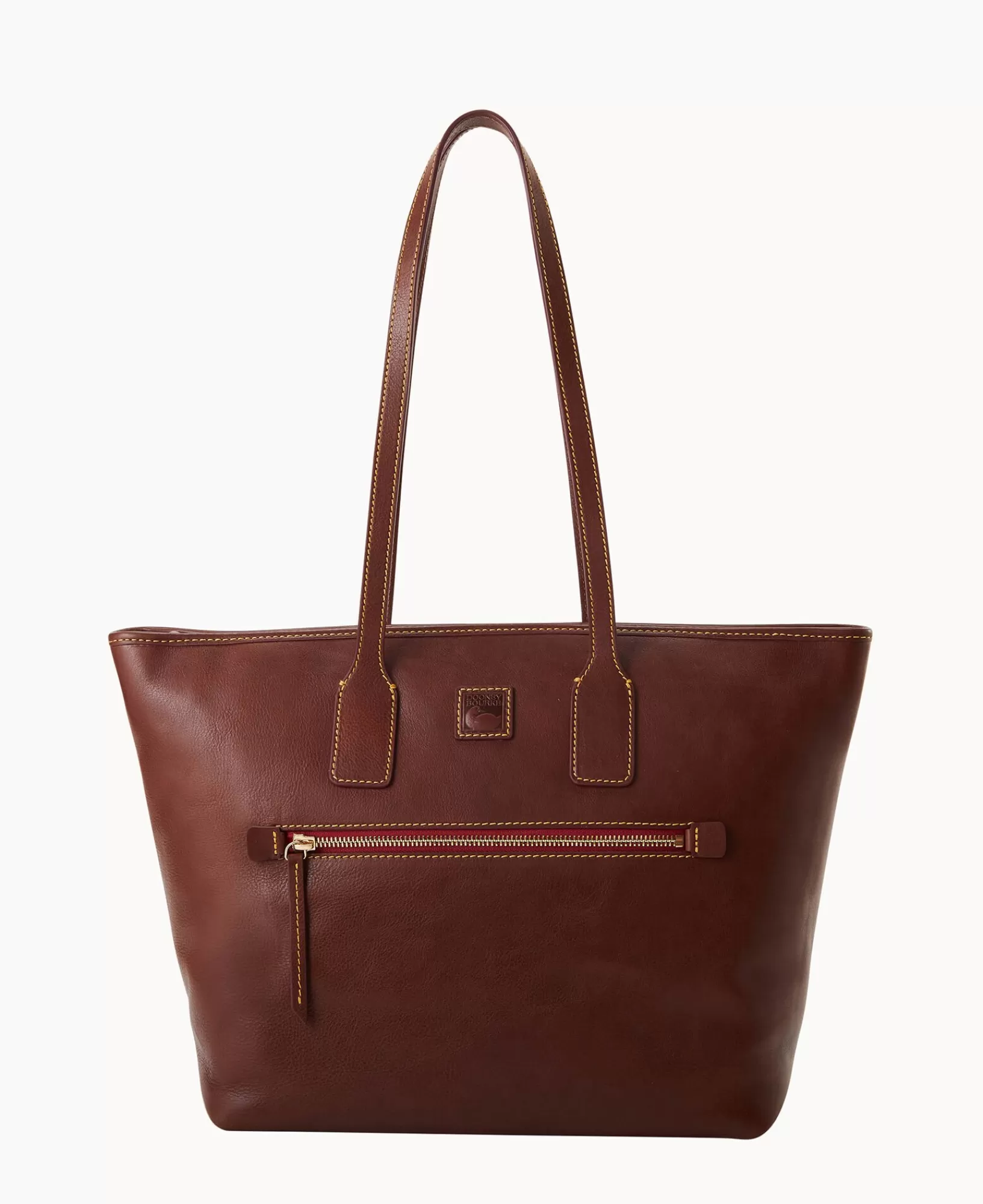 Shoulder Bags | Totes>Dooney & Bourke Florentine Tote Chestnut