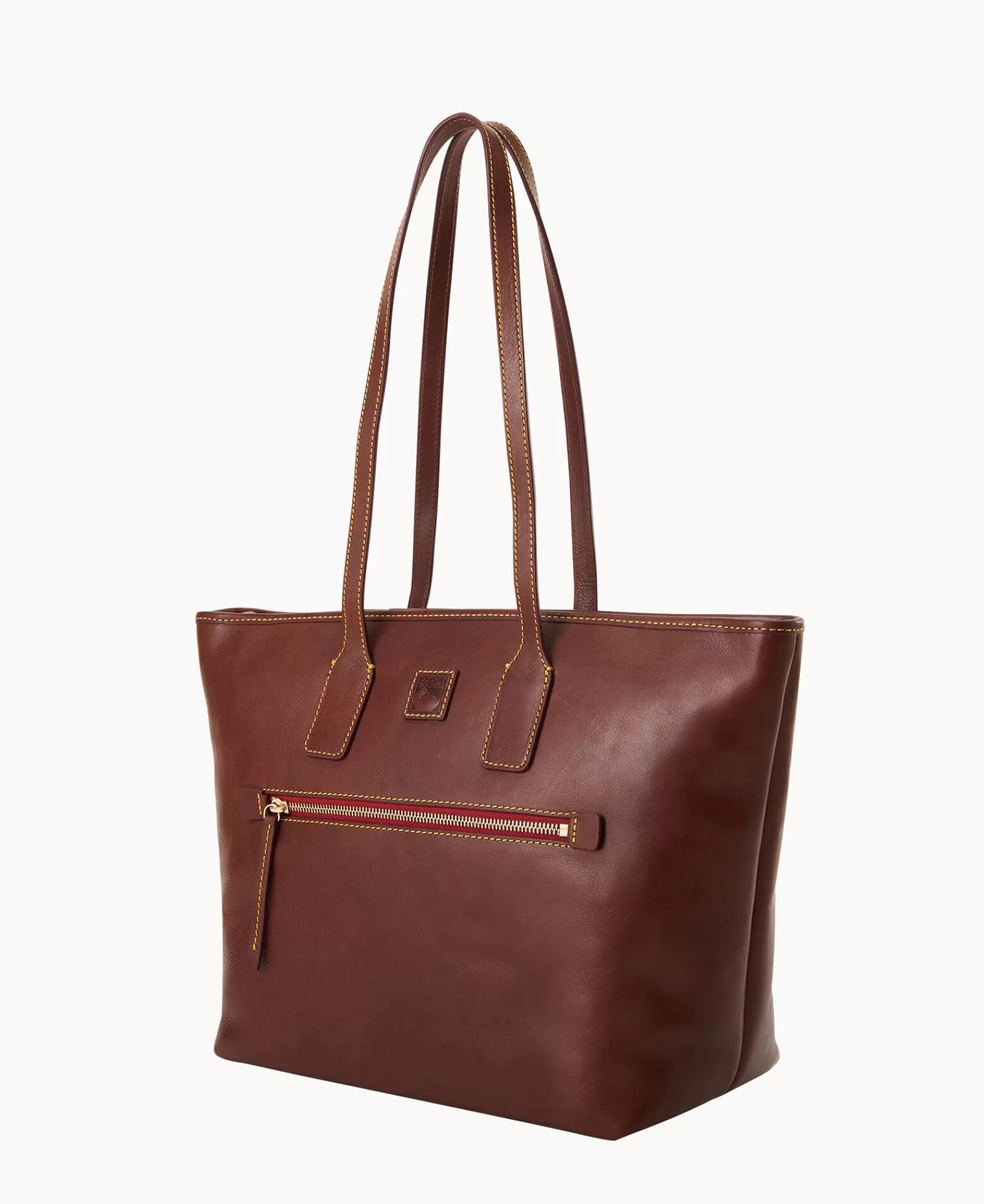 Shoulder Bags | Totes>Dooney & Bourke Florentine Tote Chestnut