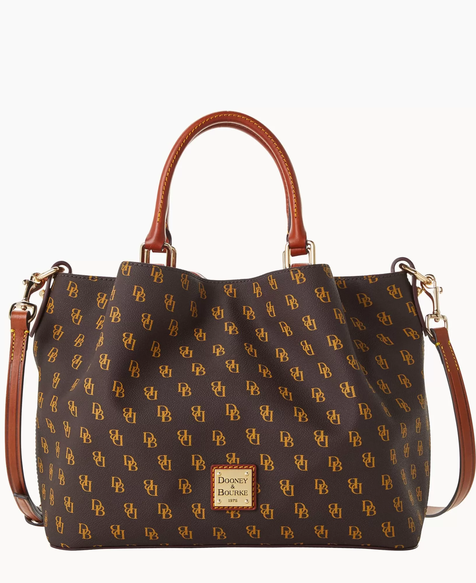 Shoulder Bags | Satchels>Dooney & Bourke Gretta Brenna BrownTmoro