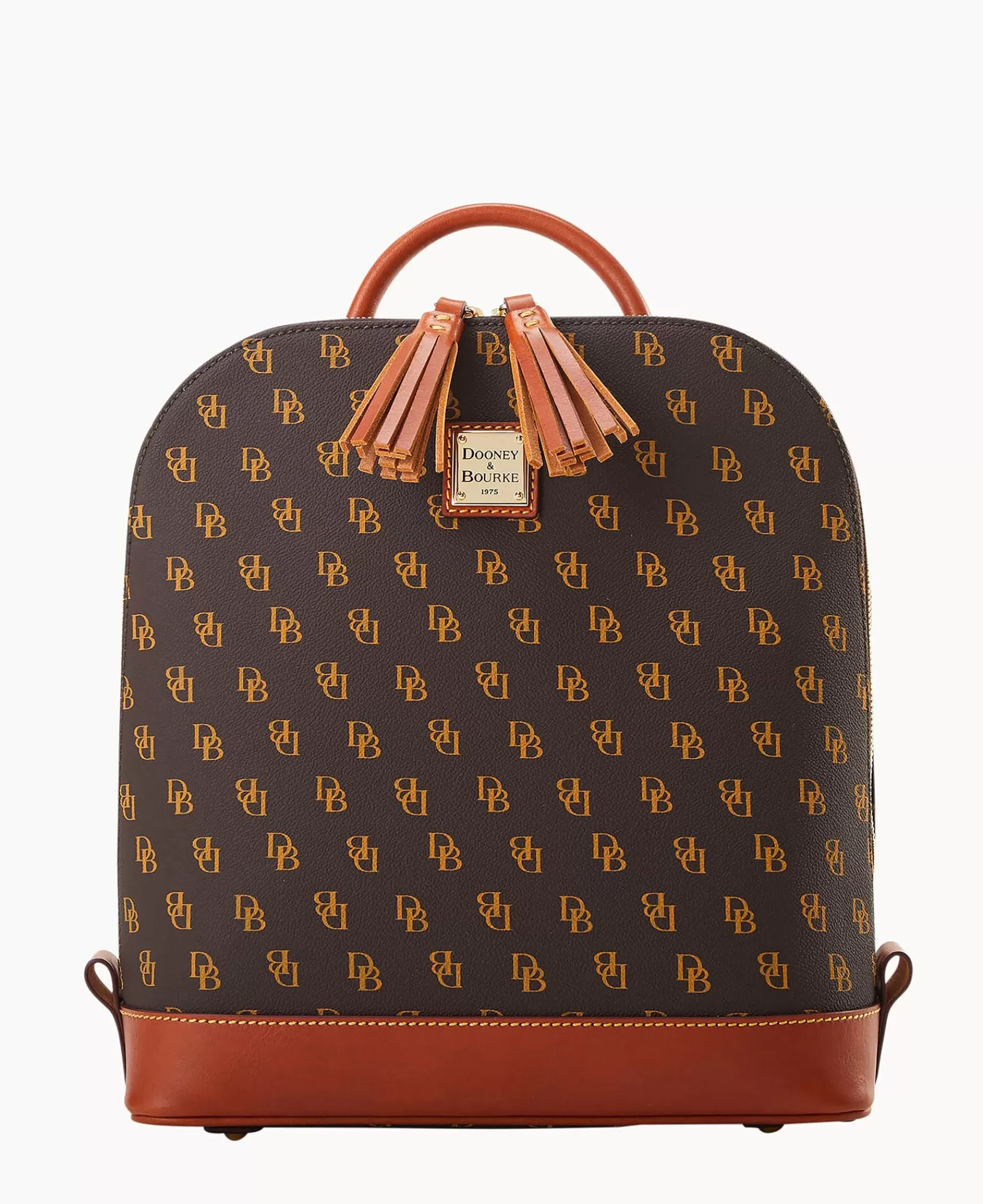 Backpacks>Dooney & Bourke Gretta Domed Backpack BrownTmoro