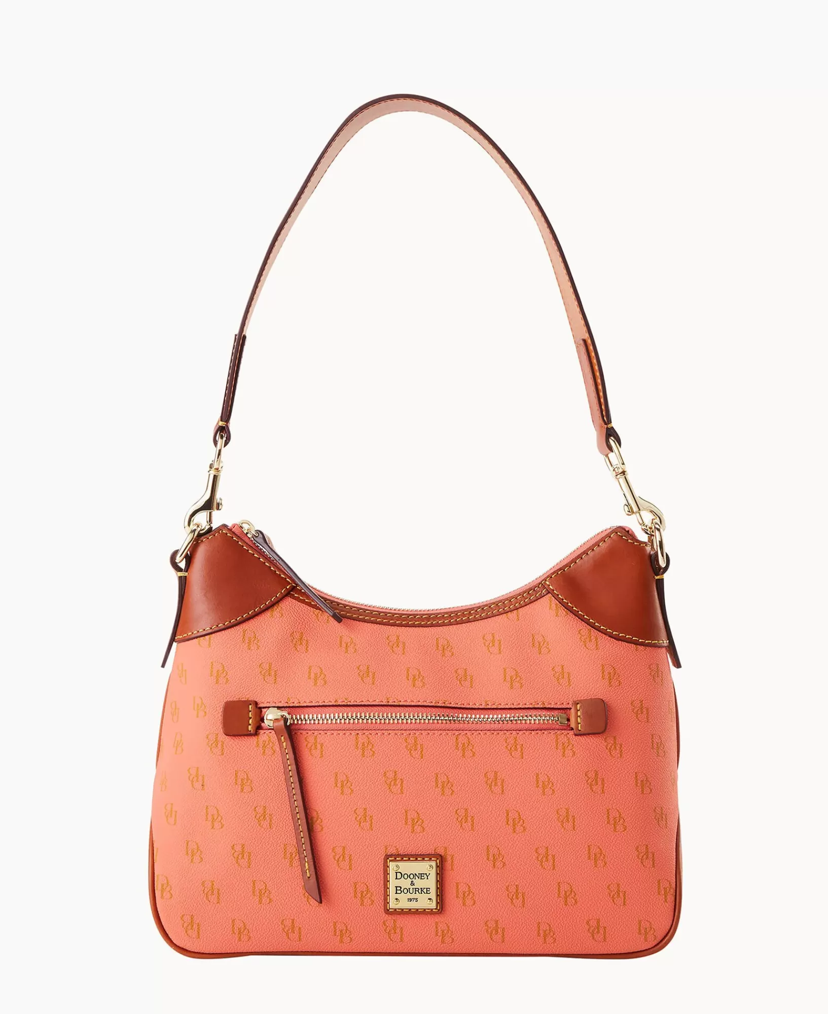 Shoulder Bags>Dooney & Bourke Gretta Hobo Coral