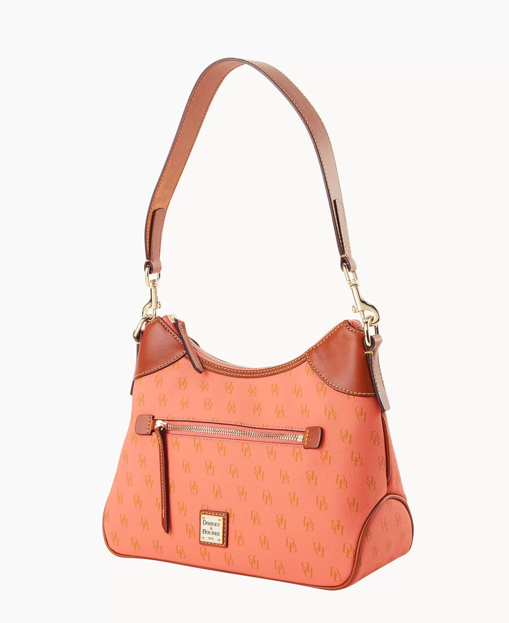 Shoulder Bags>Dooney & Bourke Gretta Hobo Coral