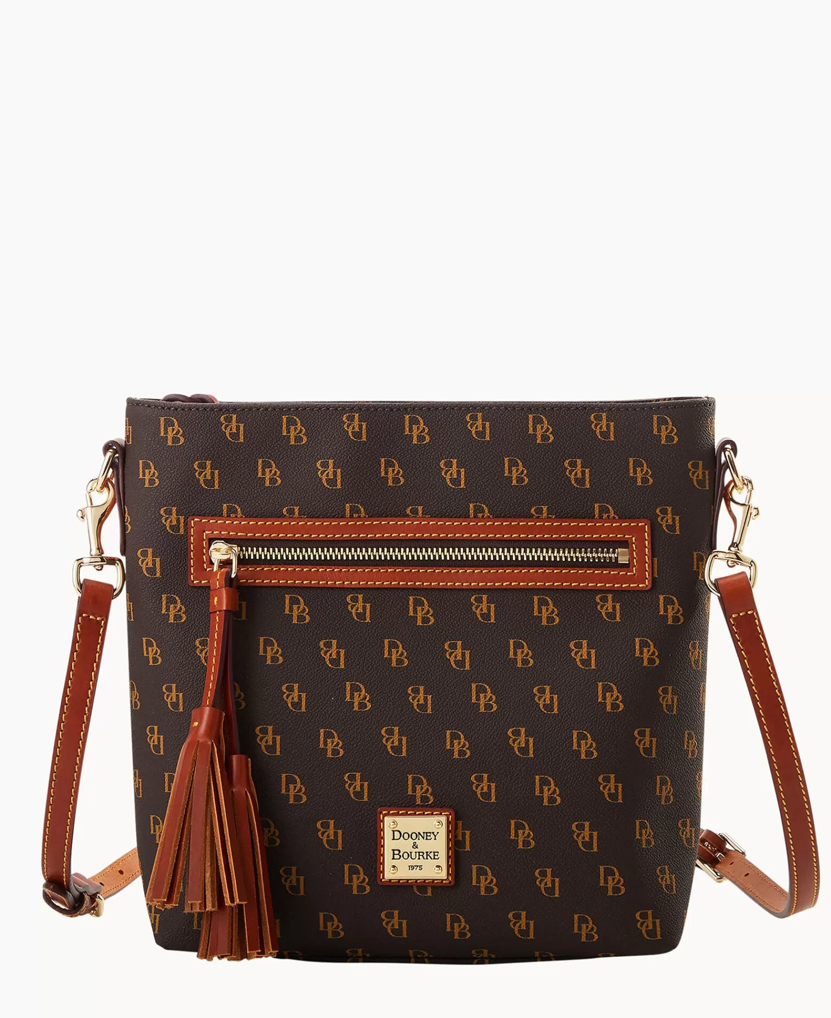 Shoulder Bags | Crossbodies>Dooney & Bourke Gretta Lani Crossbody BrownTmoro