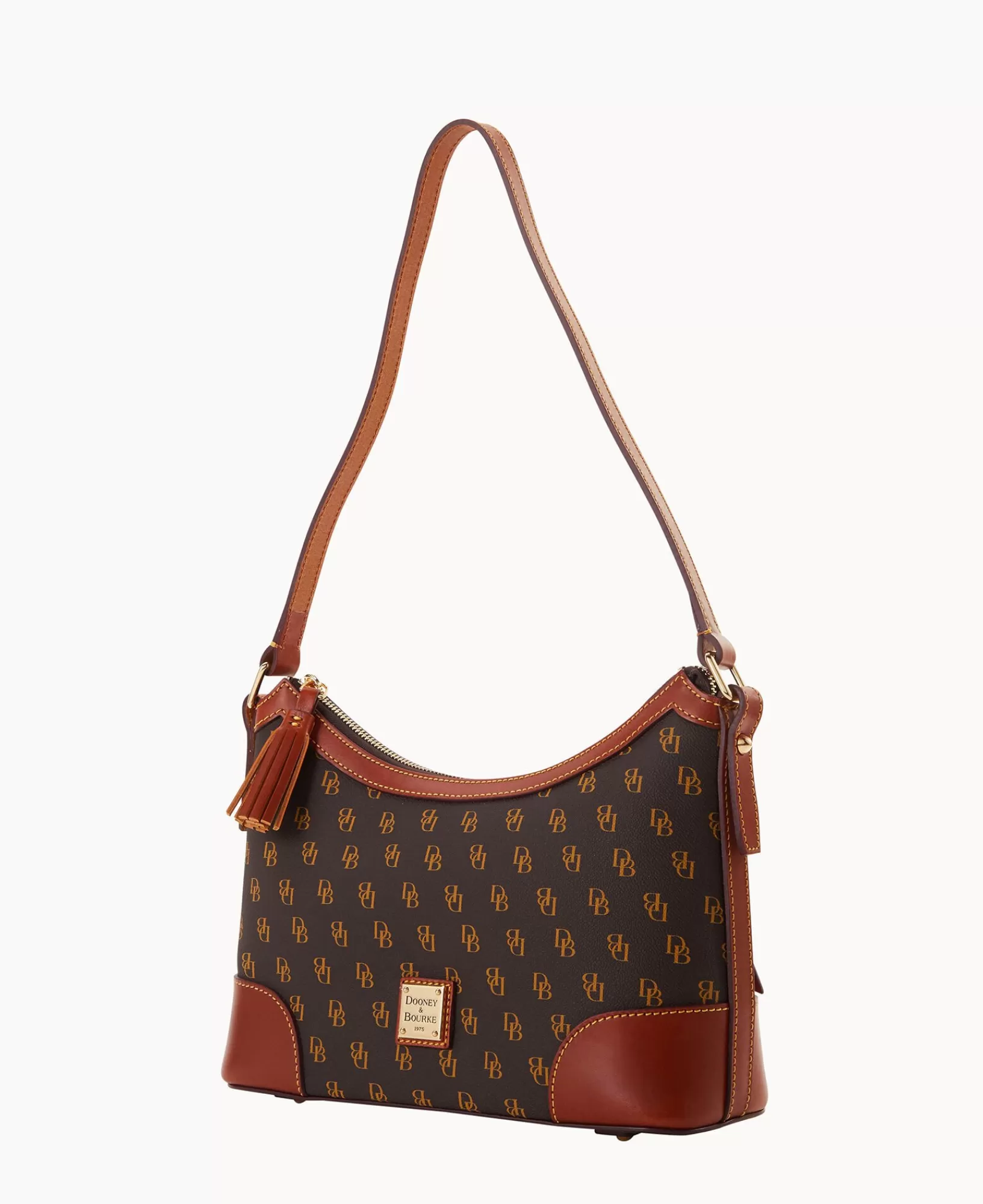 Shoulder Bags>Dooney & Bourke Gretta Large Shoulder Bag BrownTmoro