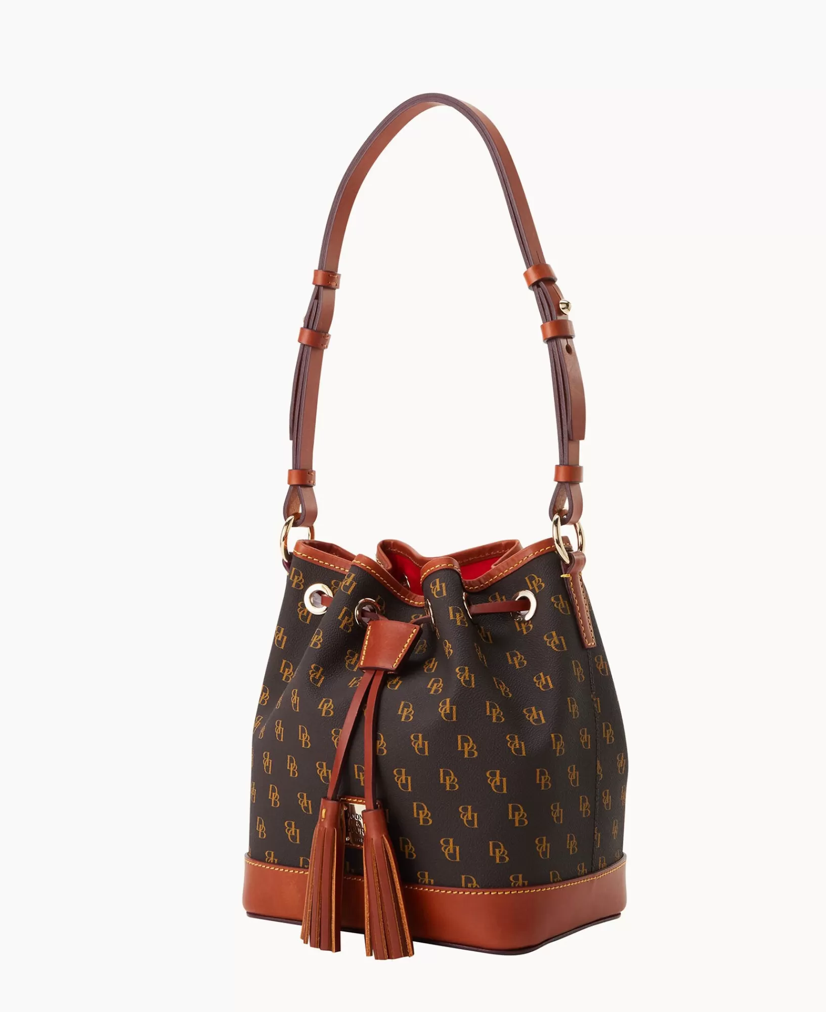 Shoulder Bags | Crossbodies>Dooney & Bourke Gretta Small Drawstring BrownTmoro