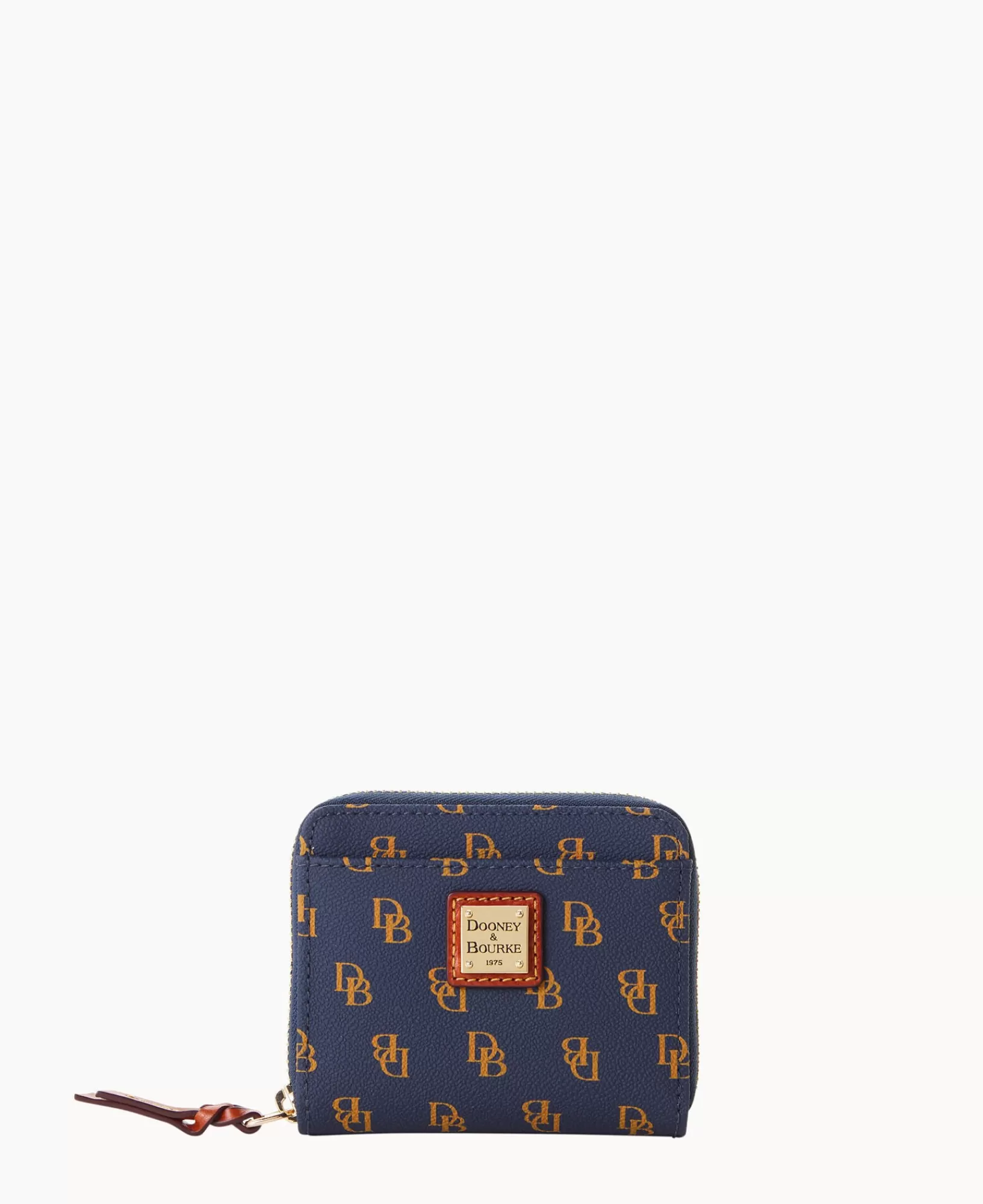 Wallets | Mini Bags>Dooney & Bourke Gretta Small Zip Around Wallet Navy