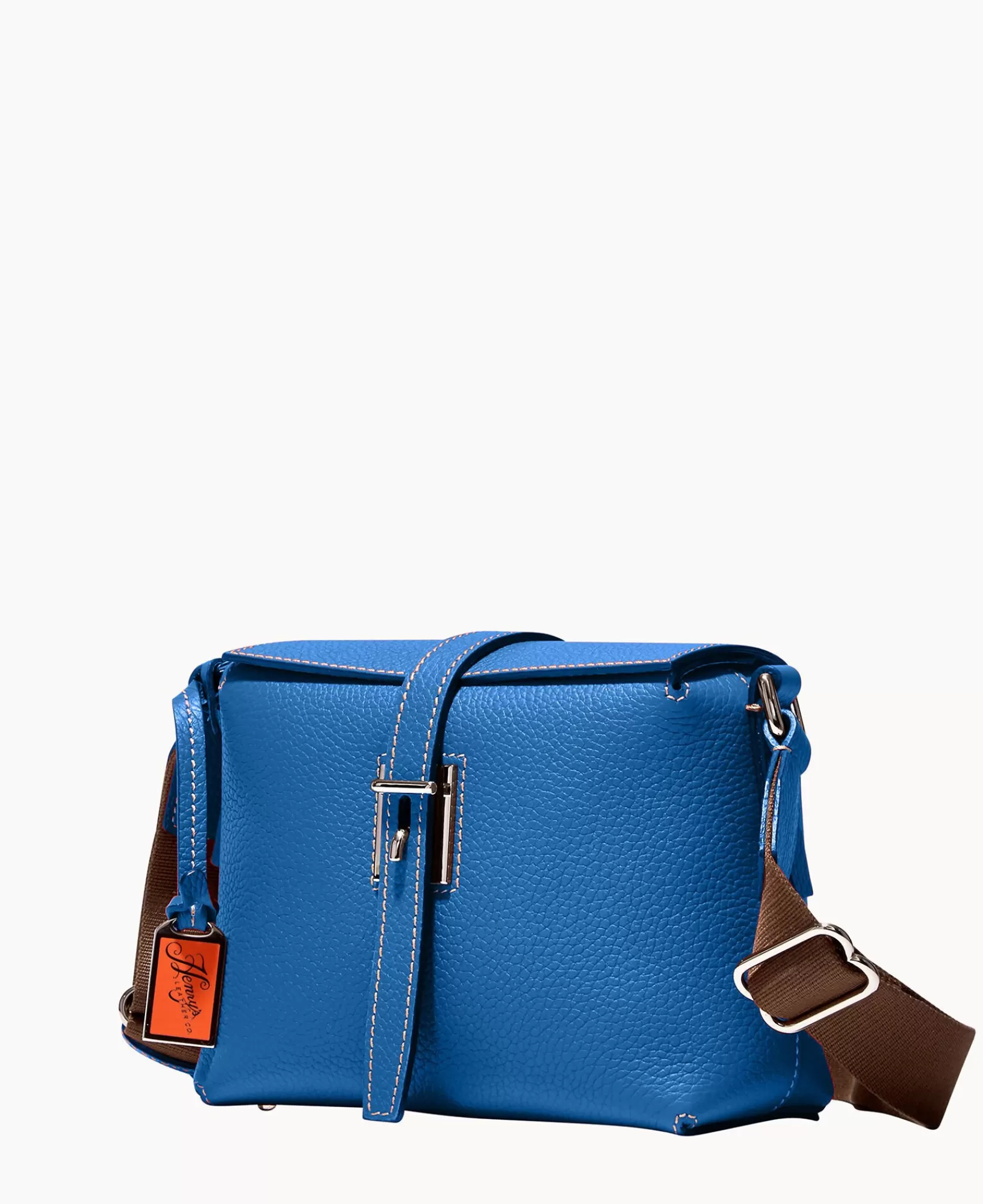 Shoulder Bags | Crossbodies>Dooney & Bourke Henrys Foldover Crossbody Blue