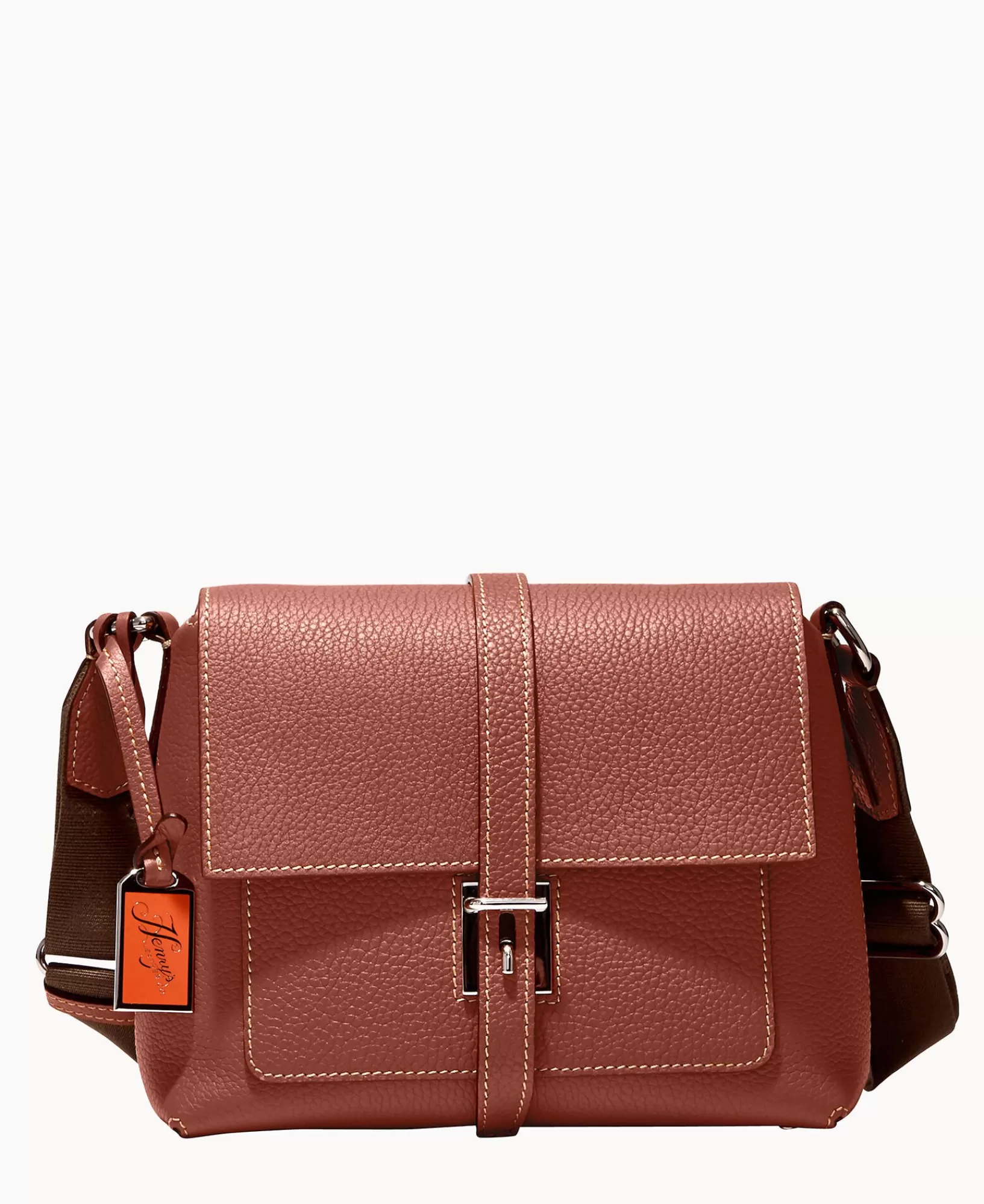 Business & Tech | Travel>Dooney & Bourke Henrys Small Messenger Chocolate