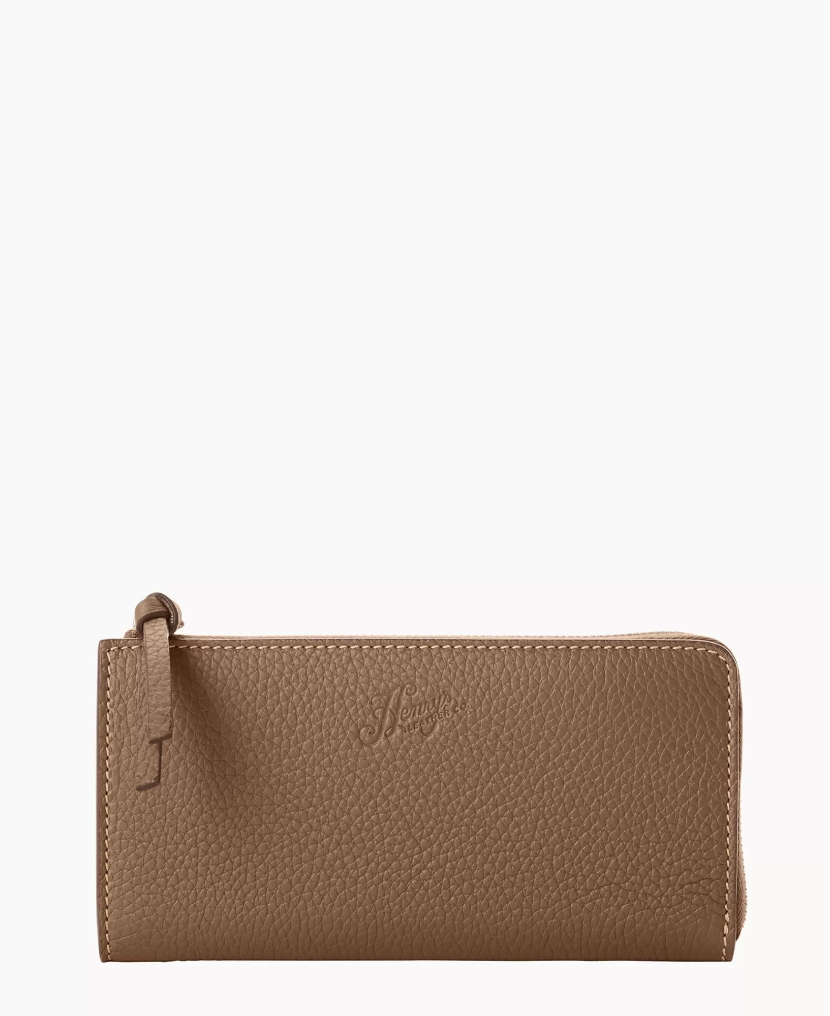 Clutches | Wallets>Dooney & Bourke Henrys Zip Clutch DarkTaupe