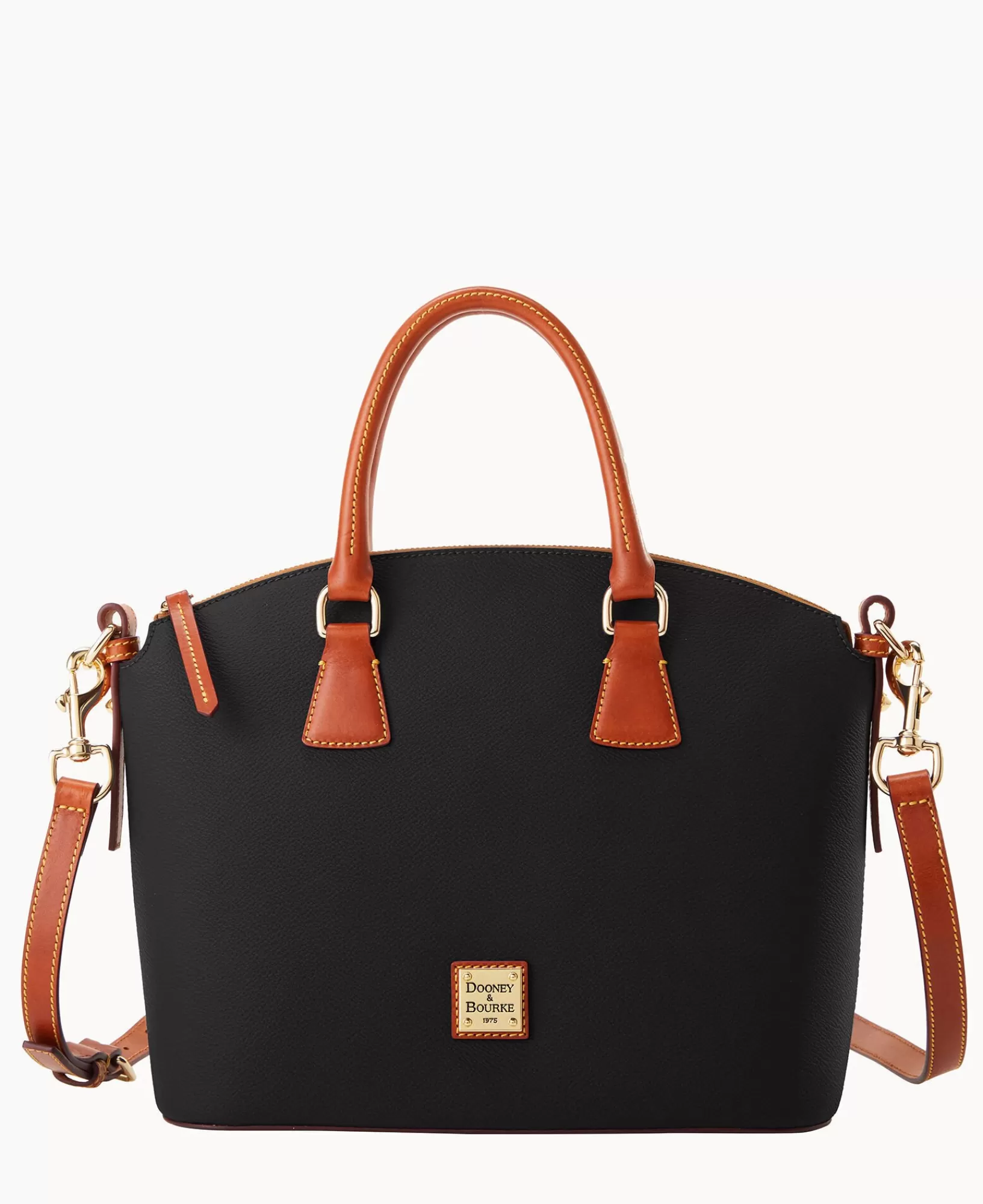 Crossbodies | Satchels>Dooney & Bourke Kirby Domed Satchel Black