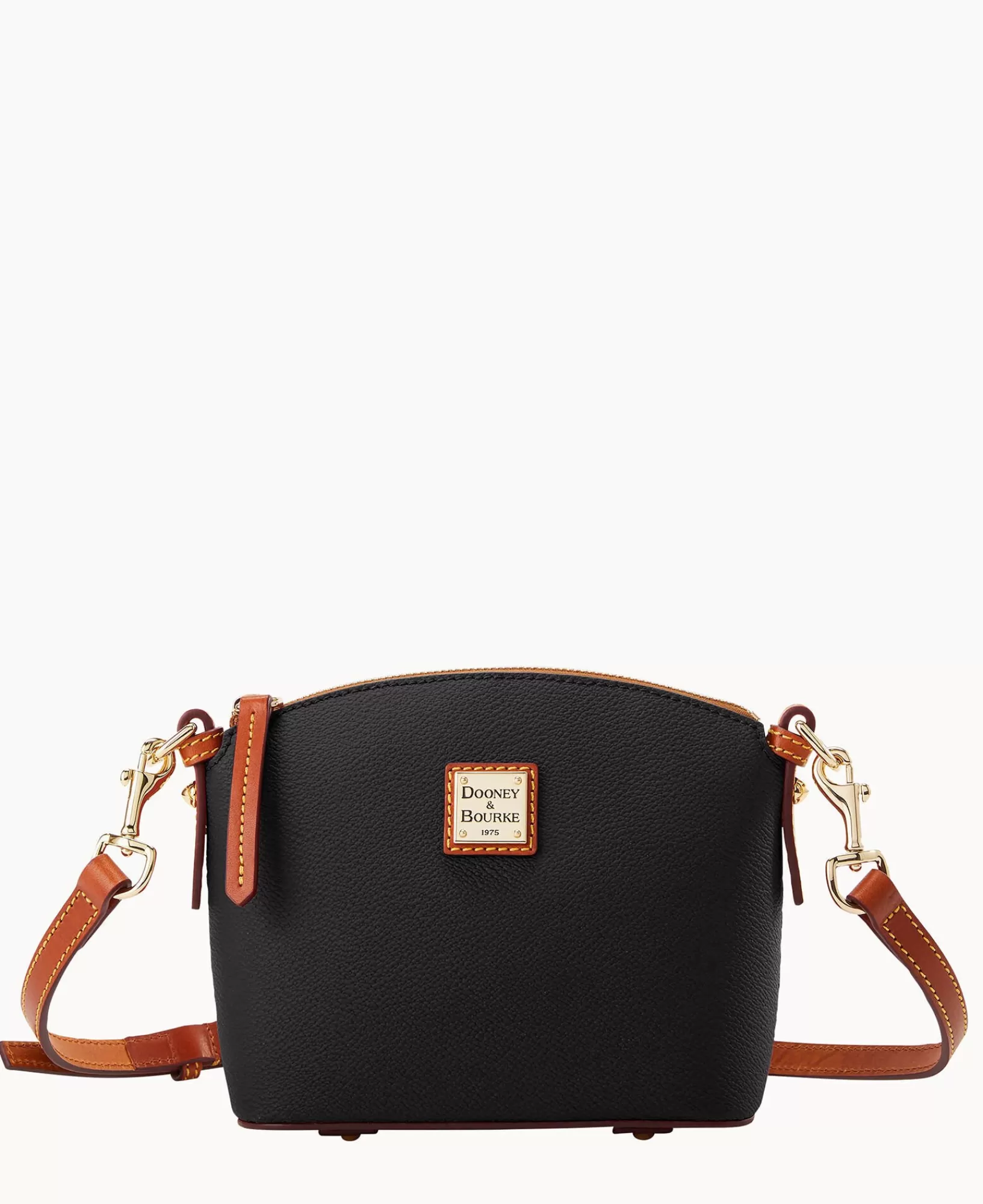 Shoulder Bags | Crossbodies>Dooney & Bourke Kirby Mini Domed Crossbody Black