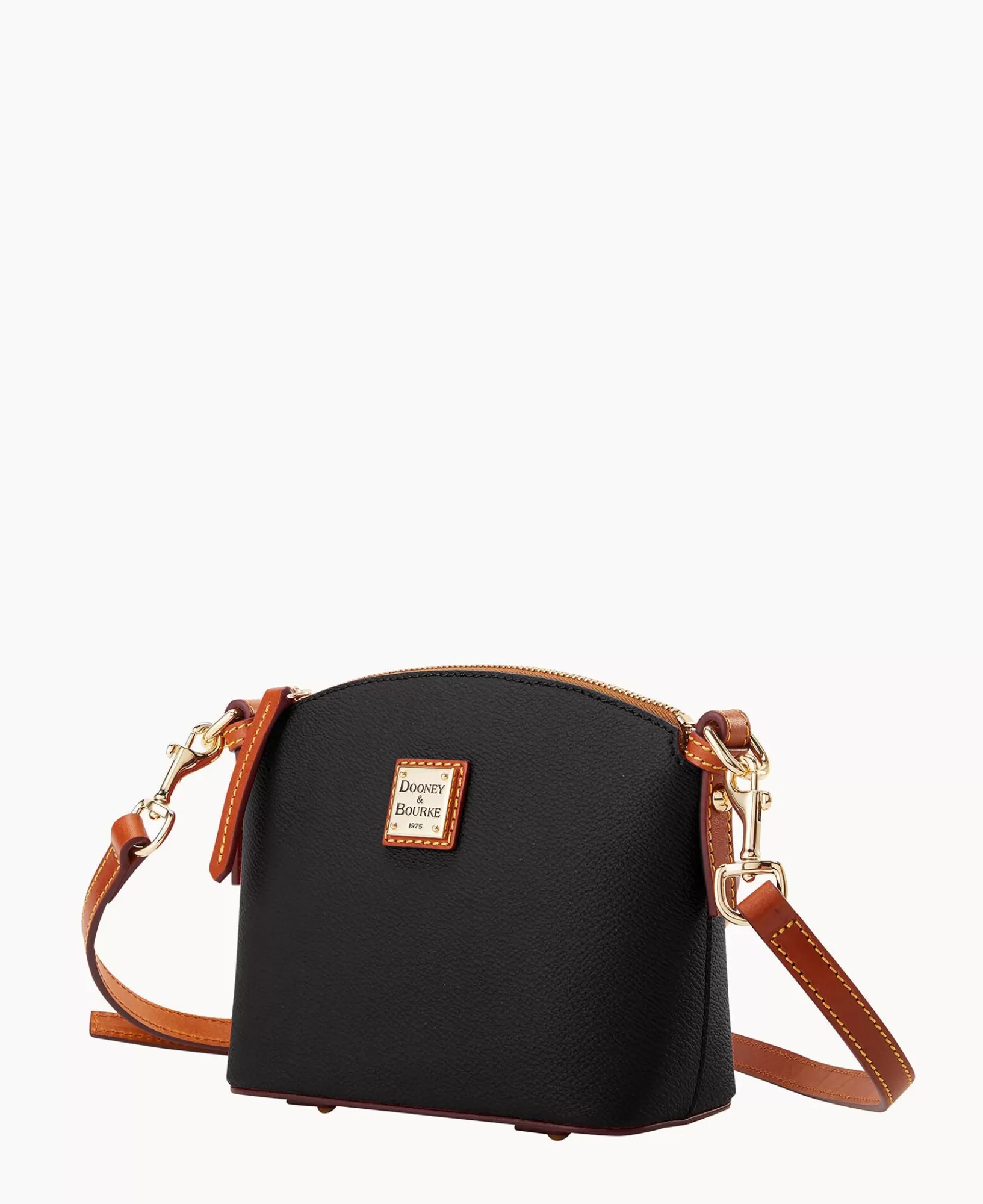 Shoulder Bags | Crossbodies>Dooney & Bourke Kirby Mini Domed Crossbody Black