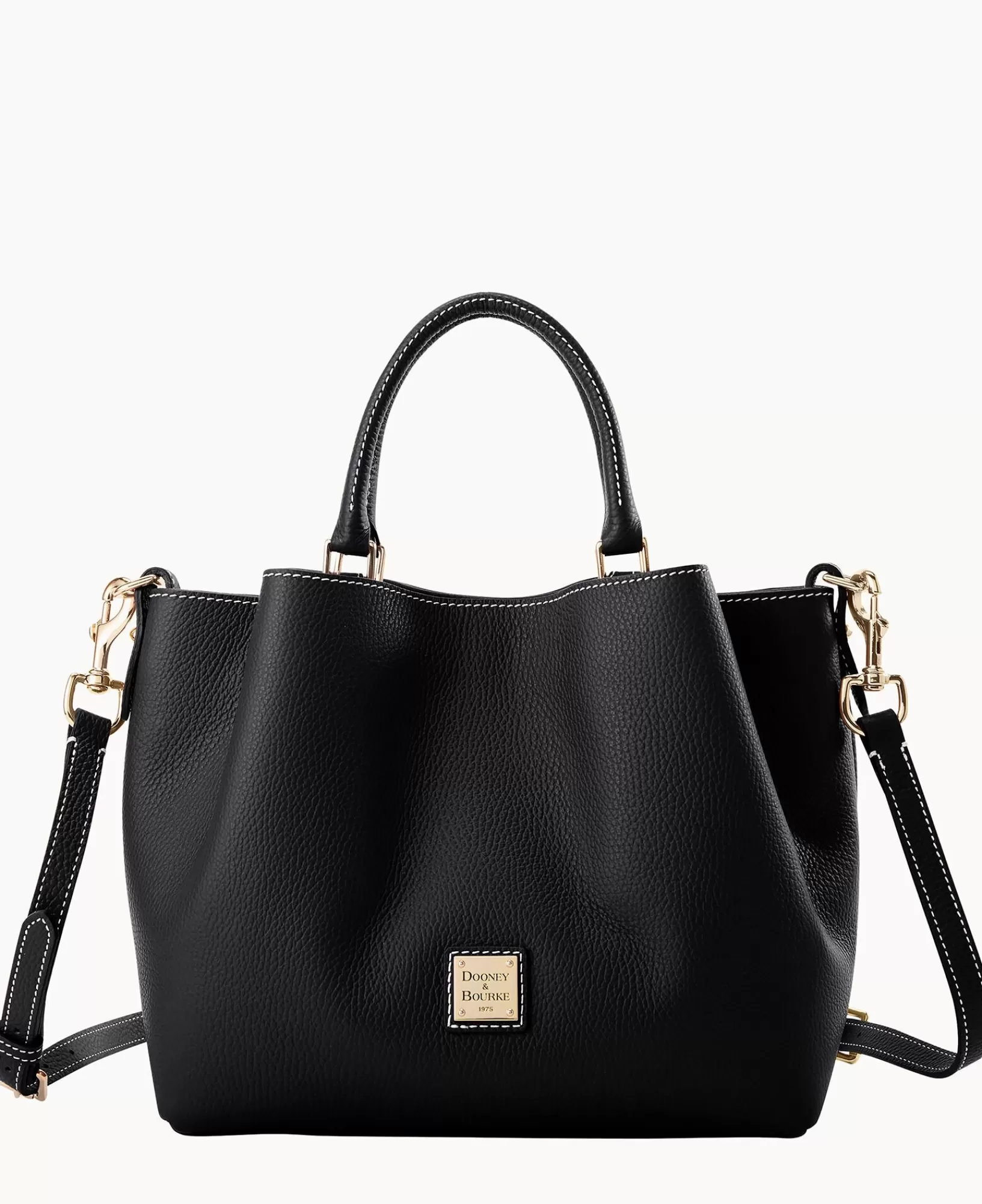 Shoulder Bags | Crossbodies>Dooney & Bourke Lucca Leather Barlow Black