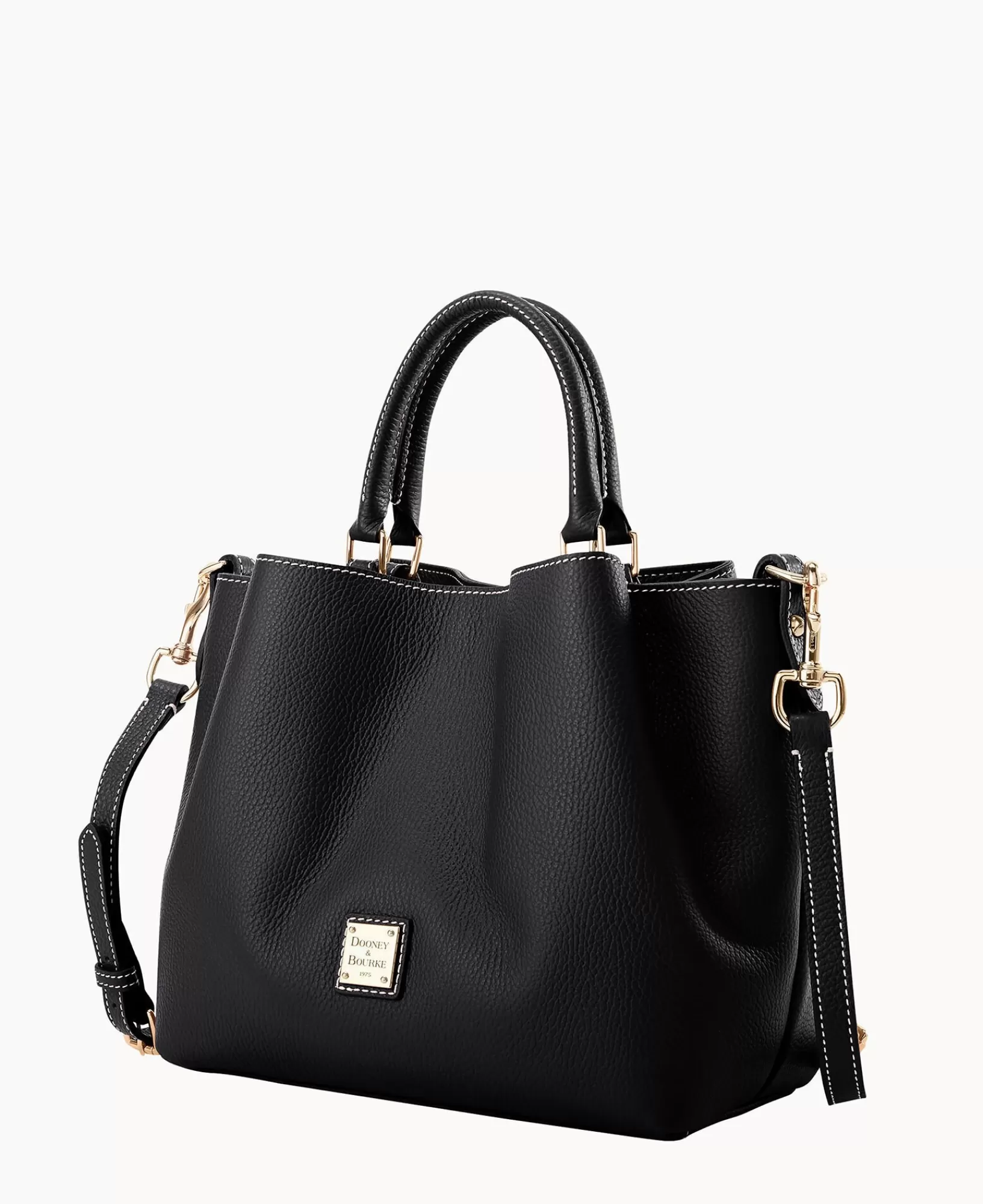 Shoulder Bags | Crossbodies>Dooney & Bourke Lucca Leather Barlow Black