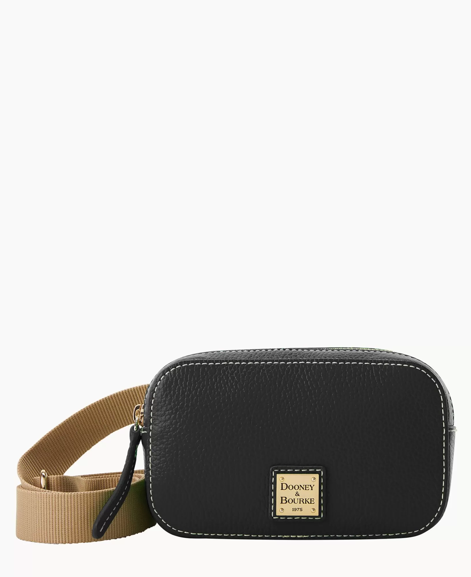 Mini Bags | Crossbodies>Dooney & Bourke Lucca Leather Belt Bag Black