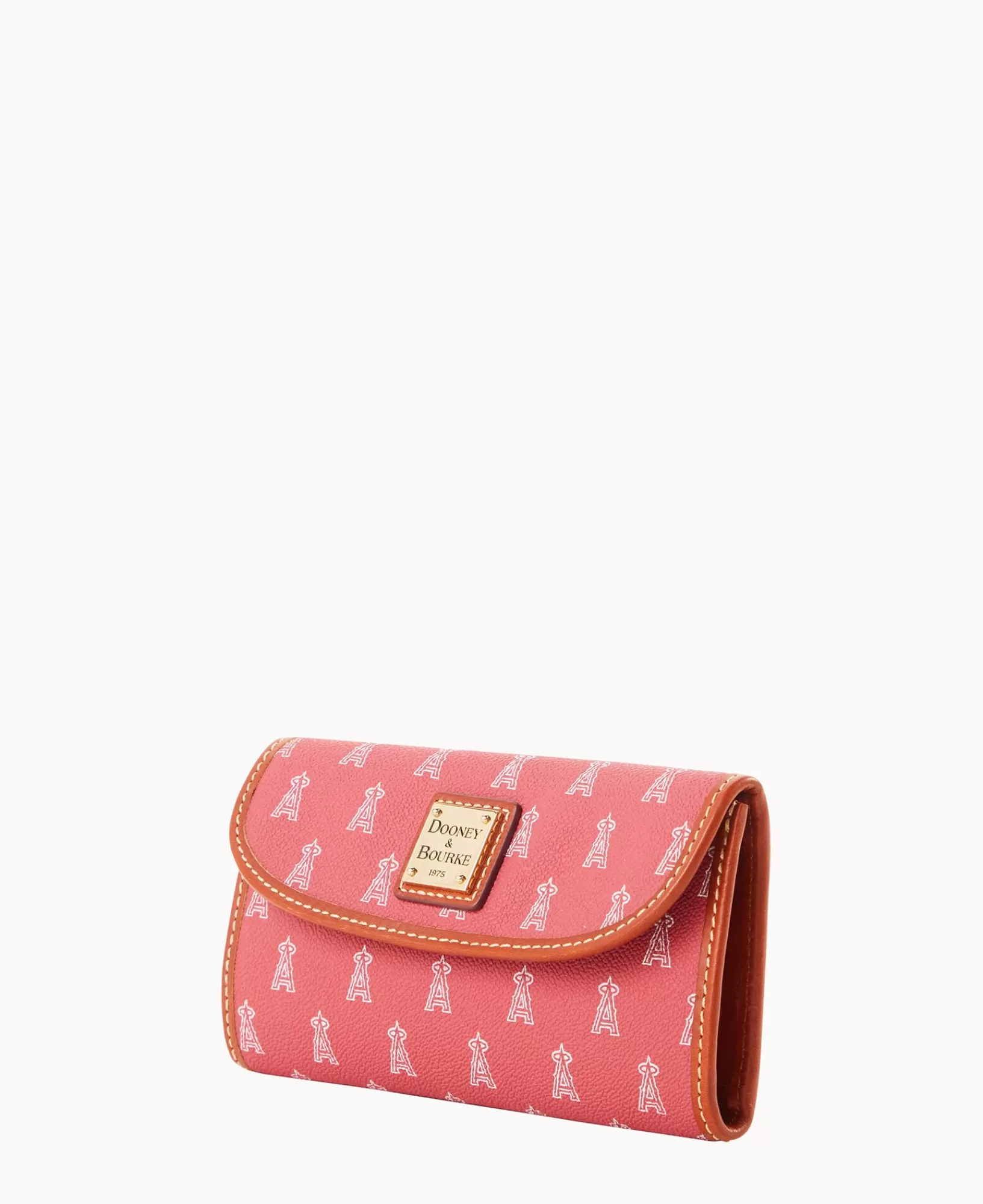 Clutches | Wallets>Dooney & Bourke MLB Angels Continental Clutch Red