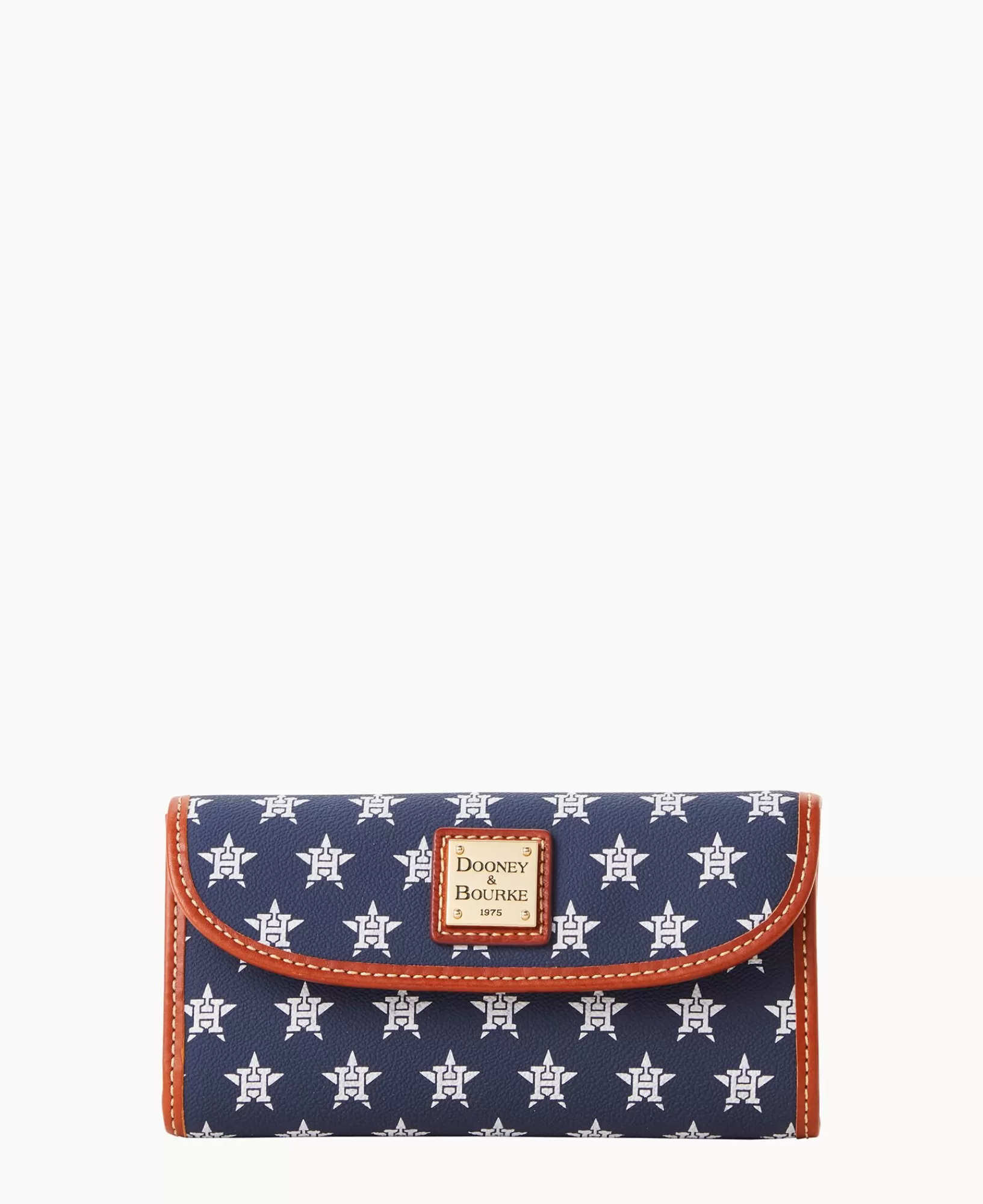 Clutches | Wallets>Dooney & Bourke MLB Astros Continental Clutch Navy