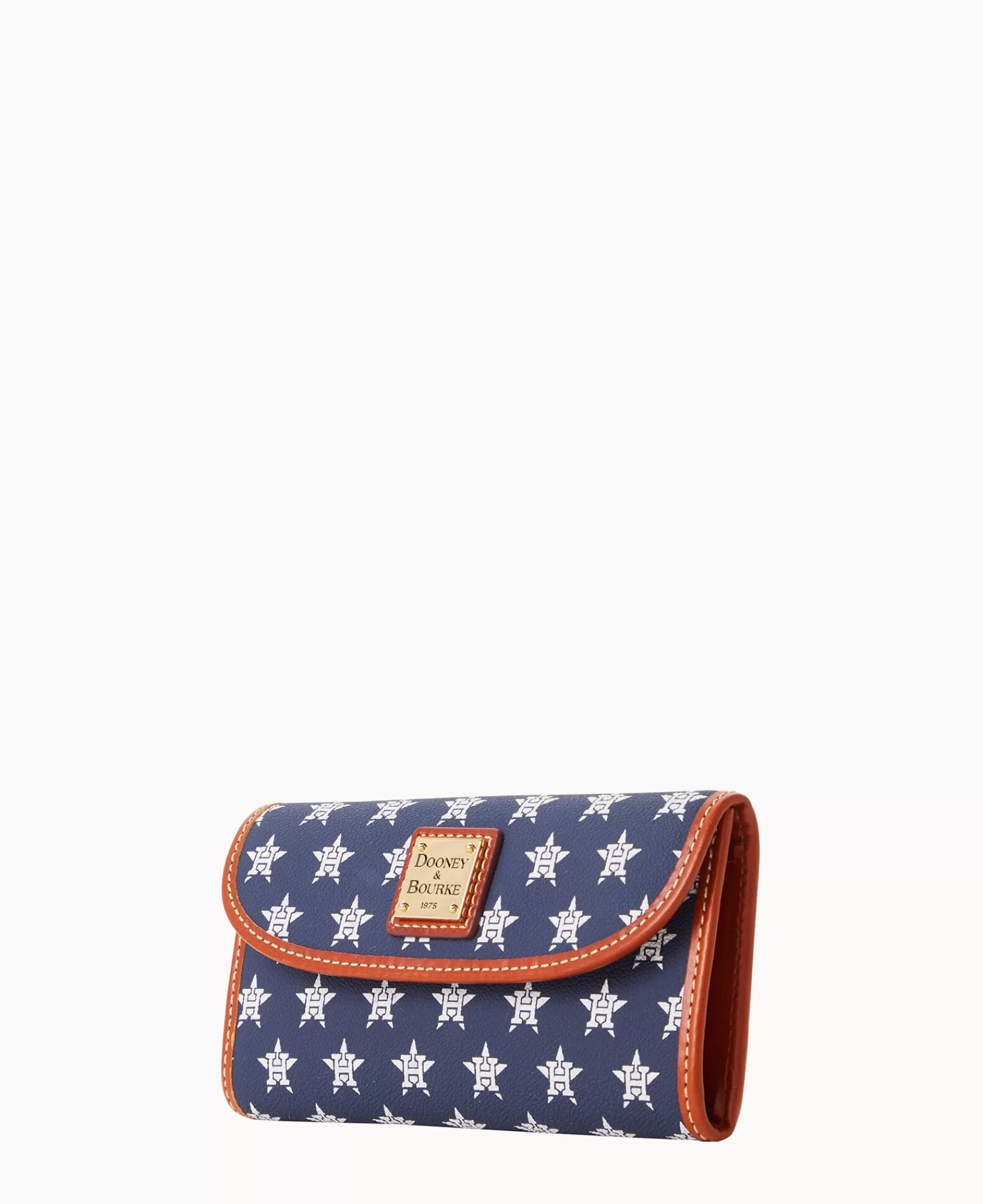 Clutches | Wallets>Dooney & Bourke MLB Astros Continental Clutch Navy