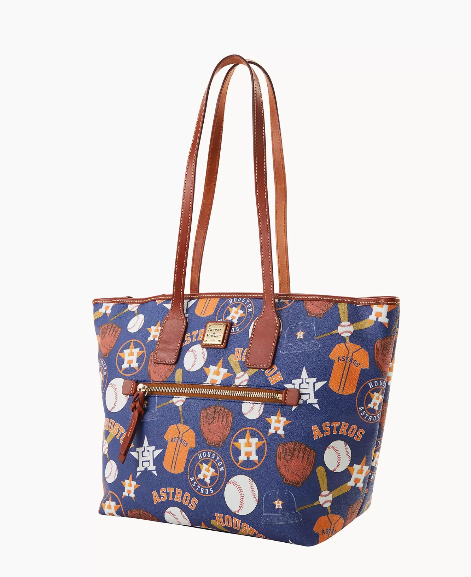 Shoulder Bags | Totes>Dooney & Bourke MLB Astros Tote Navy