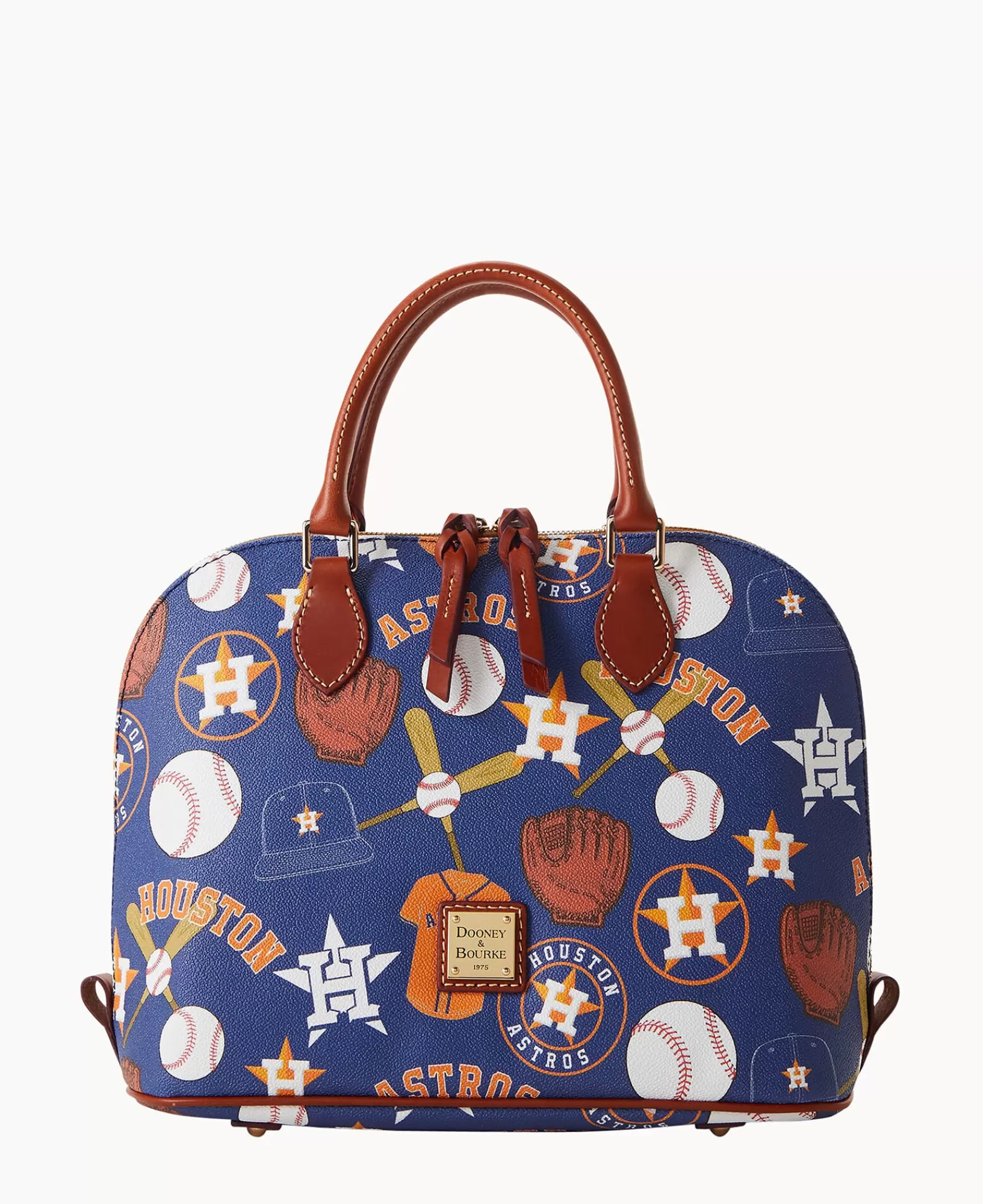 Shoulder Bags | Satchels>Dooney & Bourke MLB Astros Zip Zip Satchel Navy