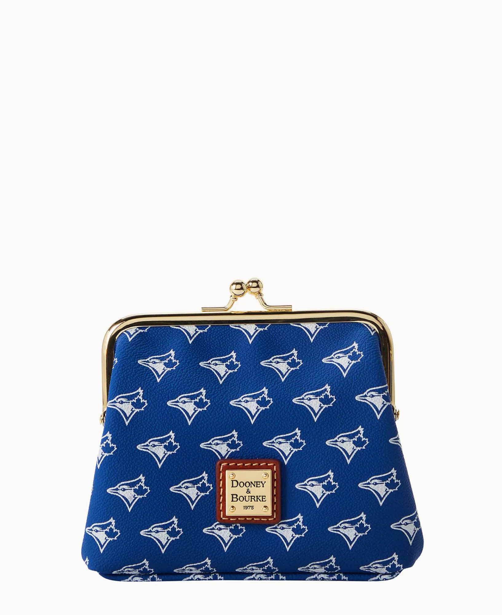 Clutches | Wallets>Dooney & Bourke MLB Jays Large Framed Purse Blue