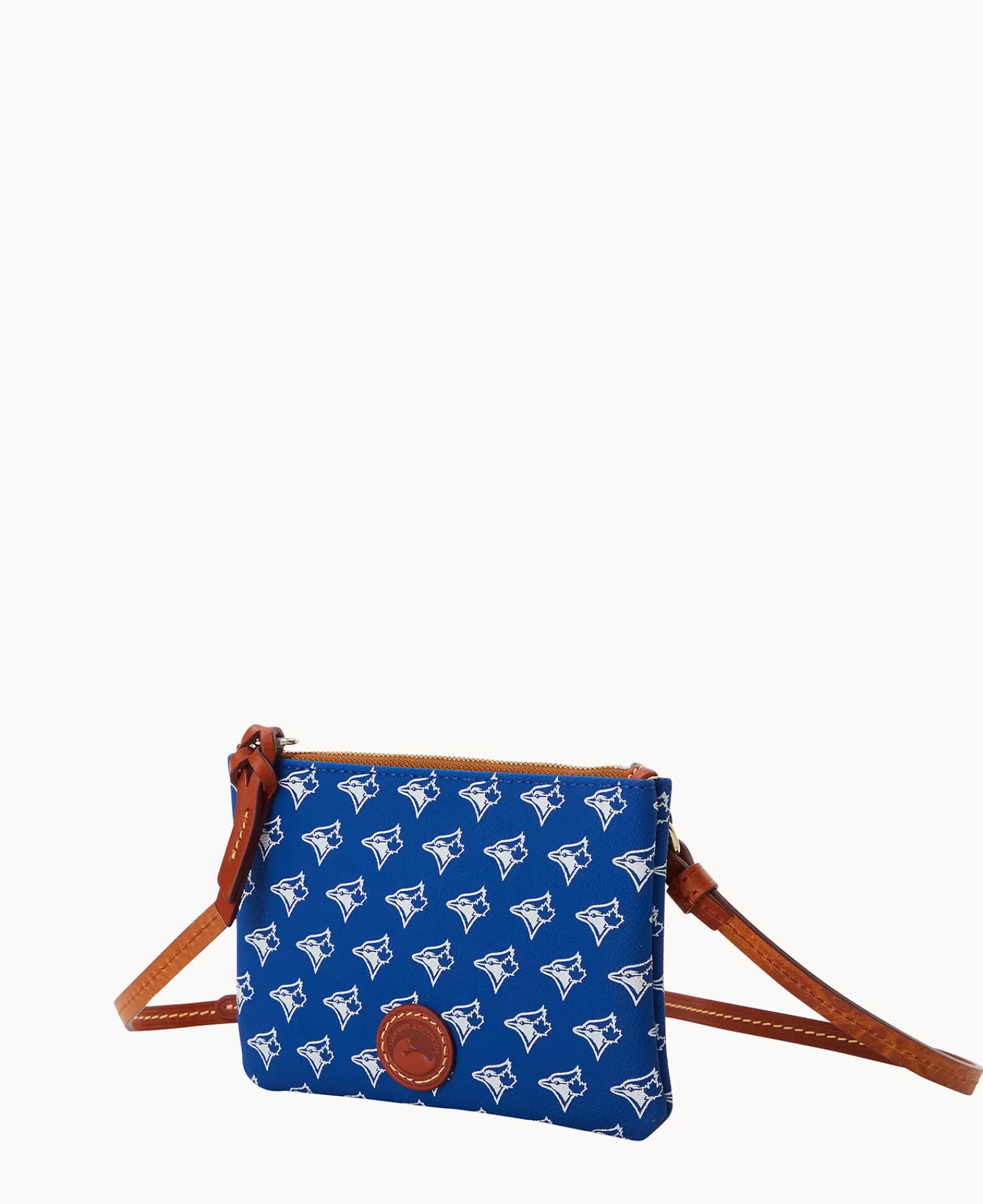 Shoulder Bags | Crossbodies>Dooney & Bourke MLB Jays Top Zip Crossbody Blue