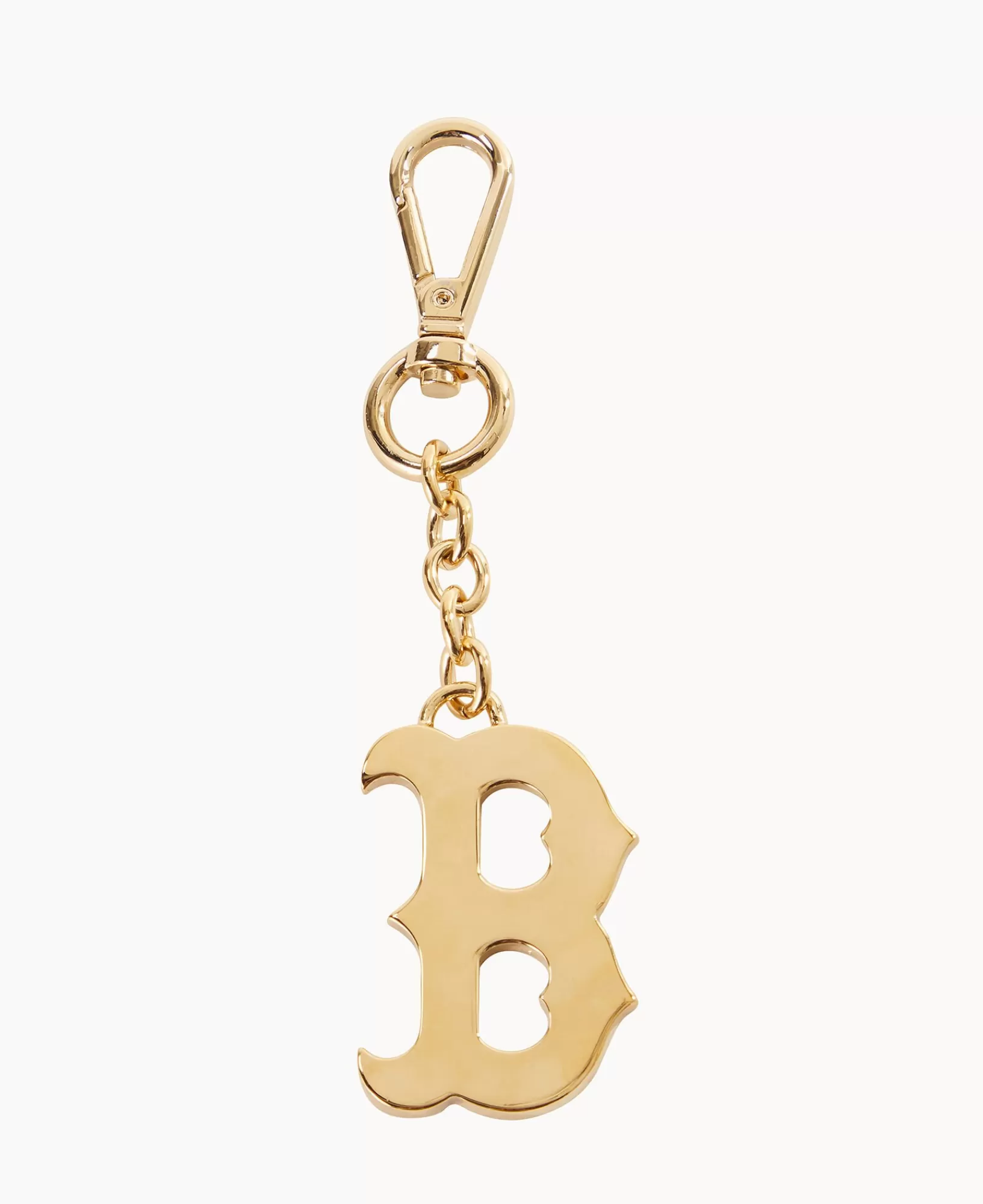 Key Keepers & Charms>Dooney & Bourke MLB Boston Red Sox Pendant Key Chain Gold