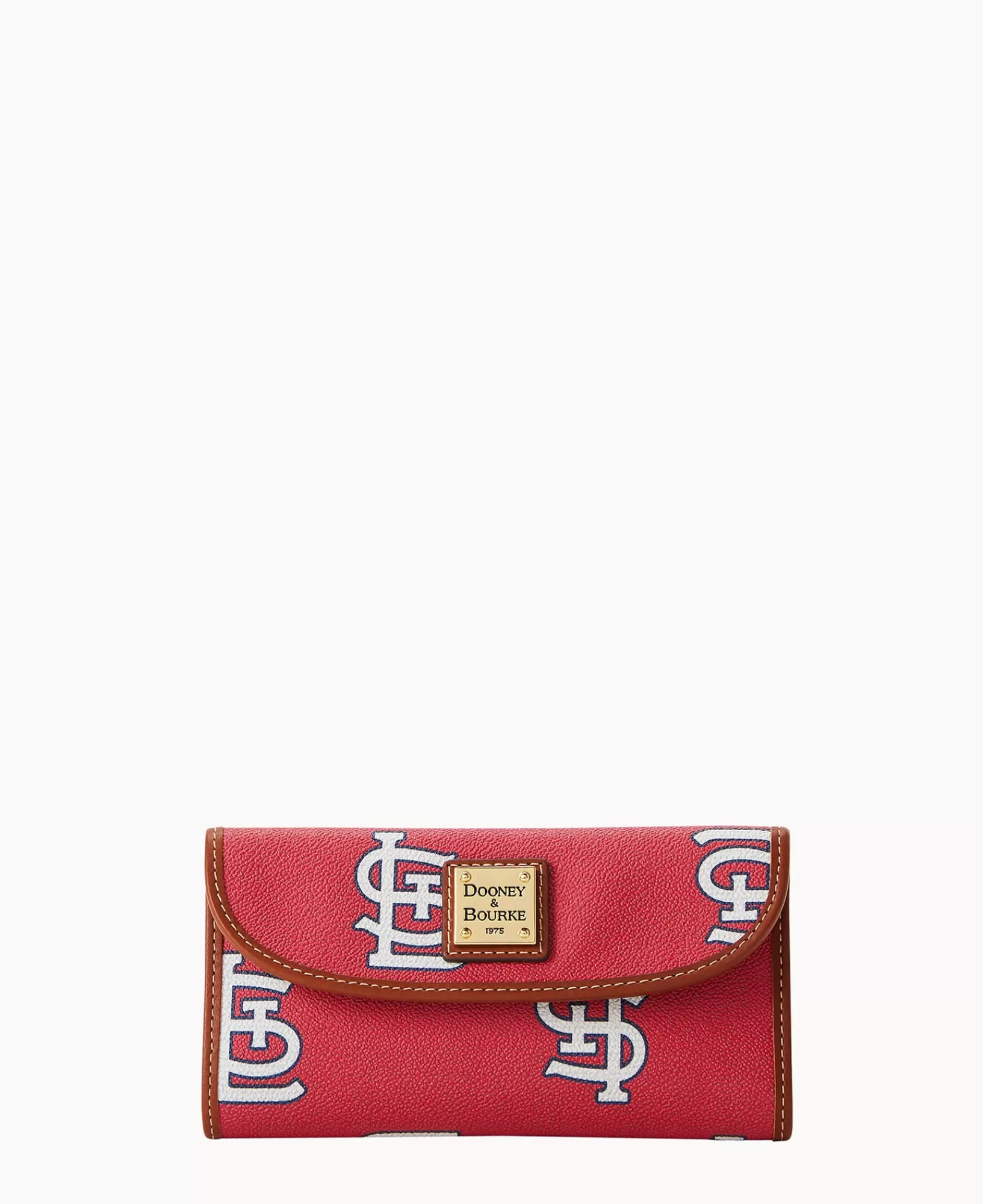 Clutches | Wallets>Dooney & Bourke MLB Cardinals Continental Clutch Red