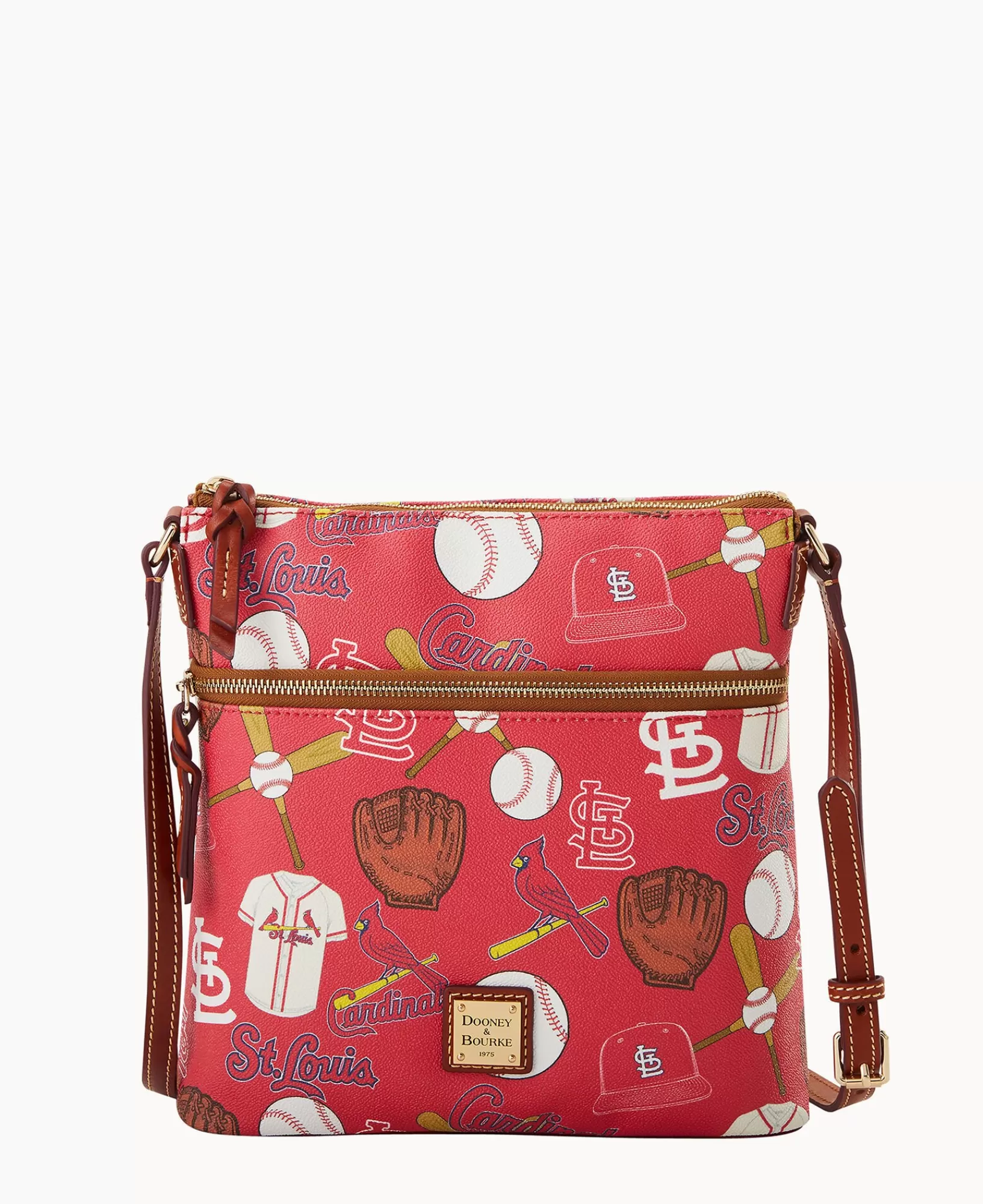 Shoulder Bags | Crossbodies>Dooney & Bourke MLB Cardinals Crossbody Red